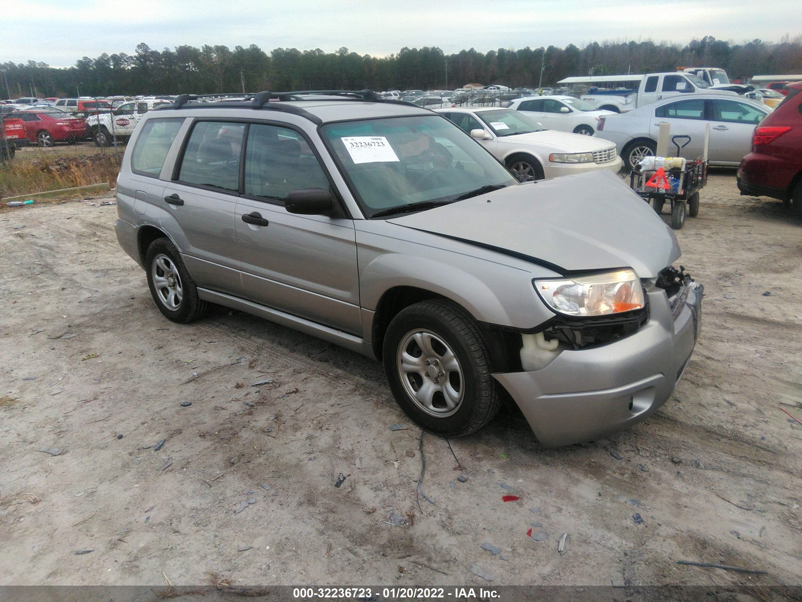 subaru forester 2007 jf1sg63607h704028