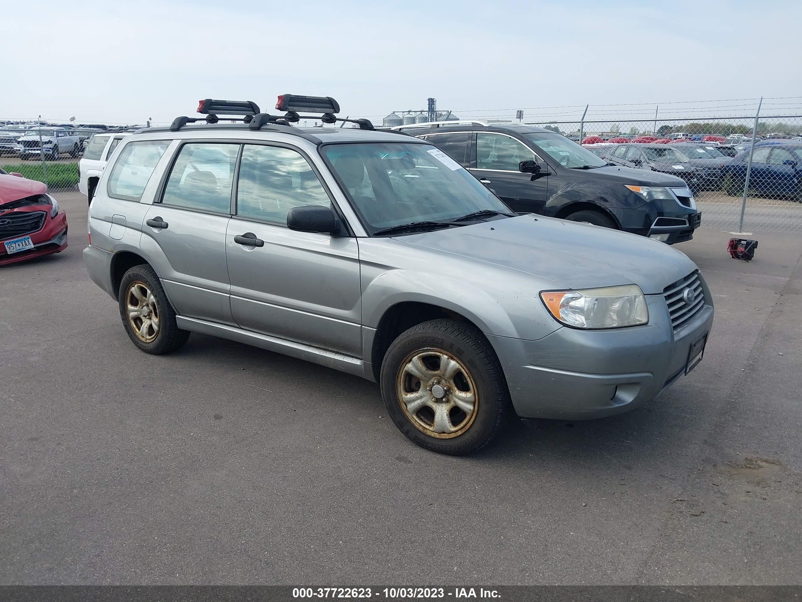 subaru forester 2007 jf1sg63607h706586