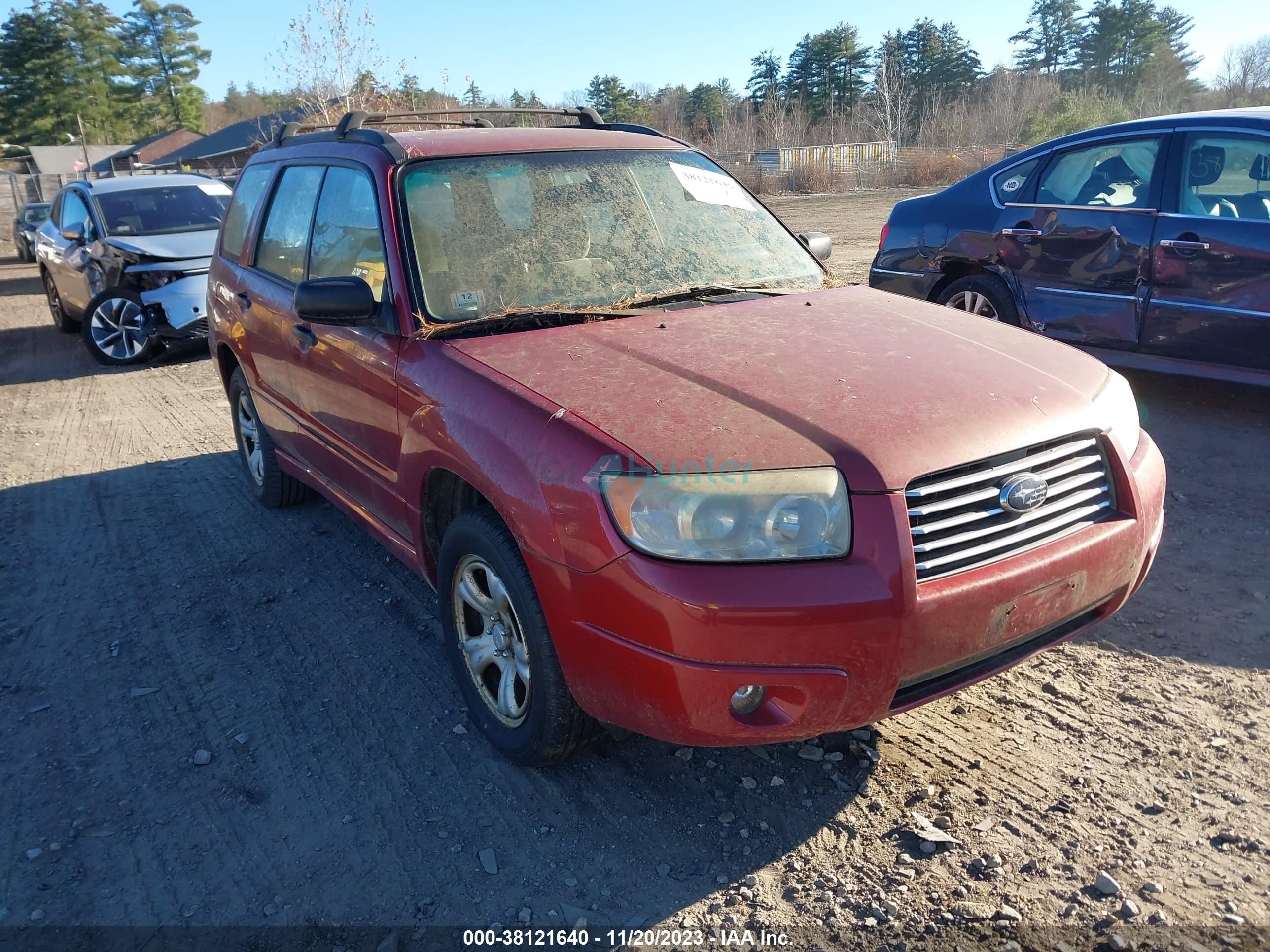 subaru forester 2007 jf1sg63607h726711