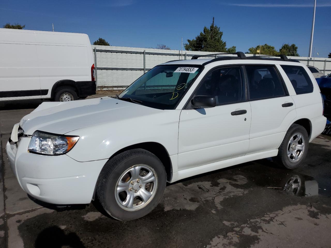 subaru forester 2007 jf1sg63607h730421