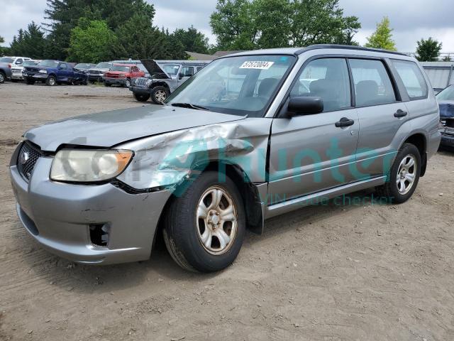 subaru forester 2007 jf1sg63607h735666