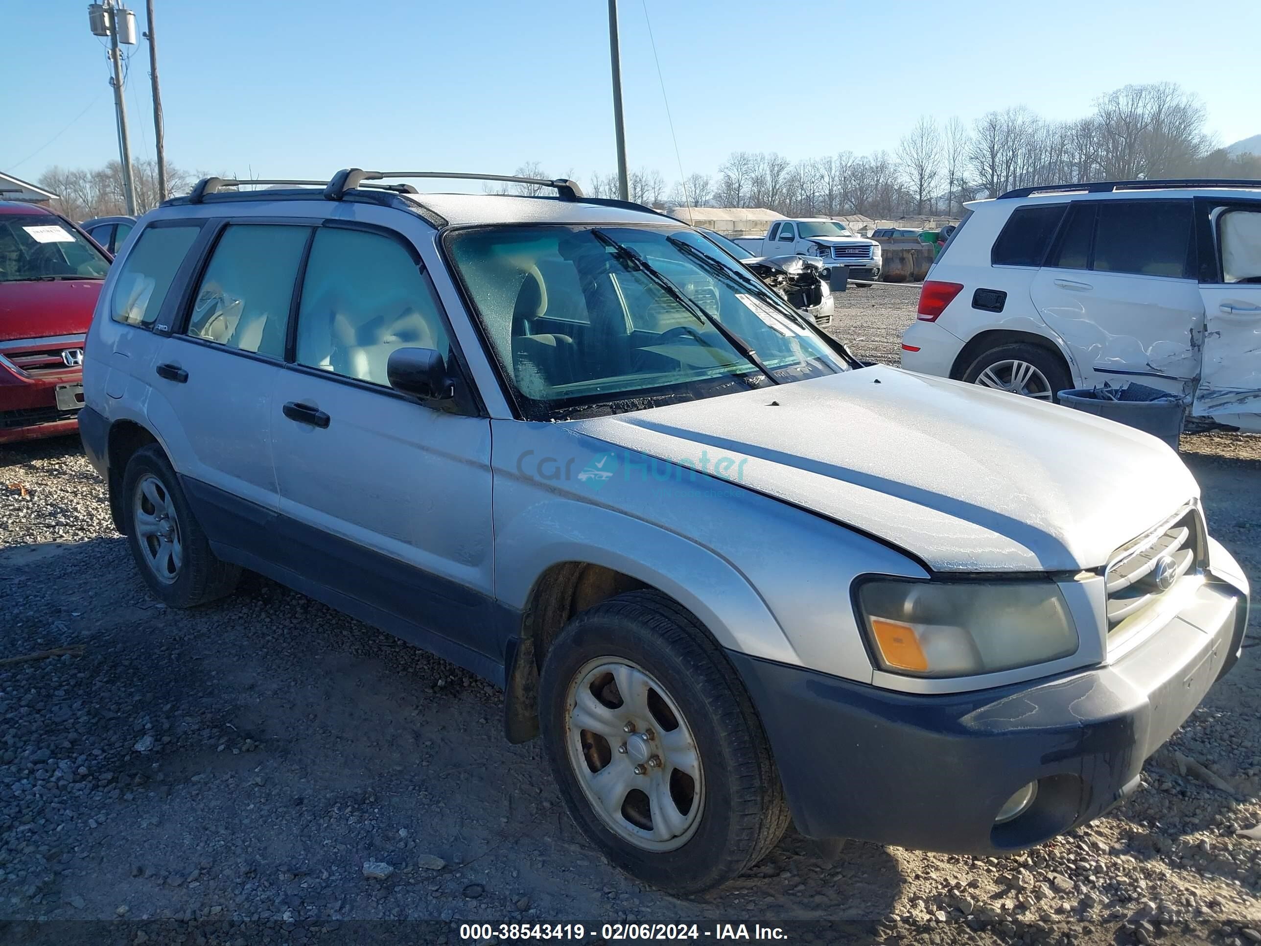 subaru forester 2004 jf1sg63614h727555