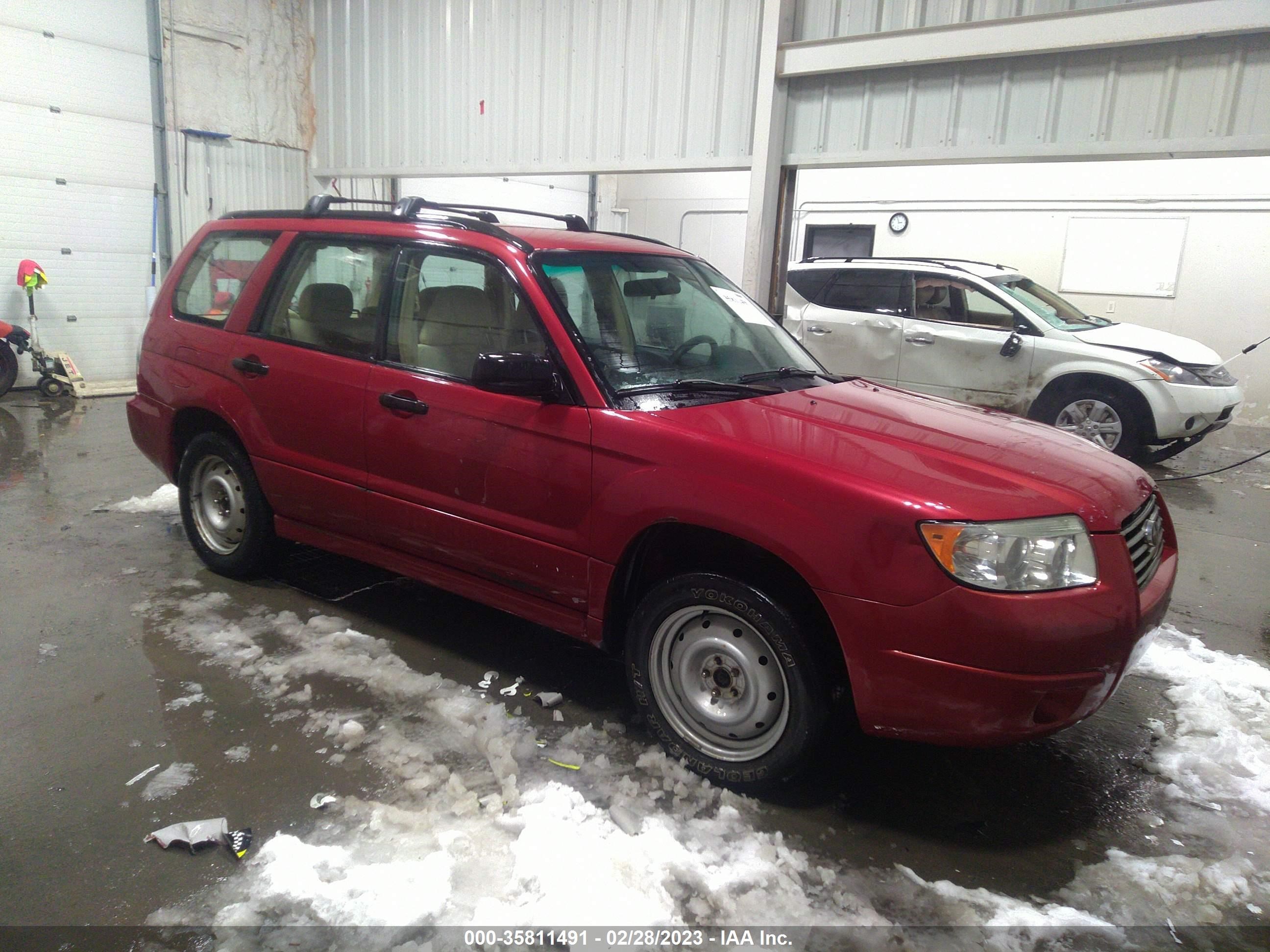 subaru forester 2006 jf1sg63616h708040