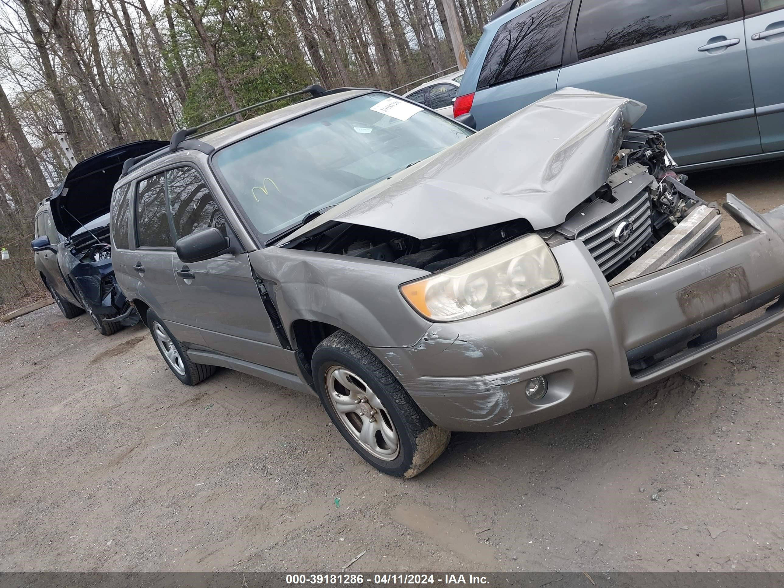 subaru forester 2006 jf1sg63616h758114