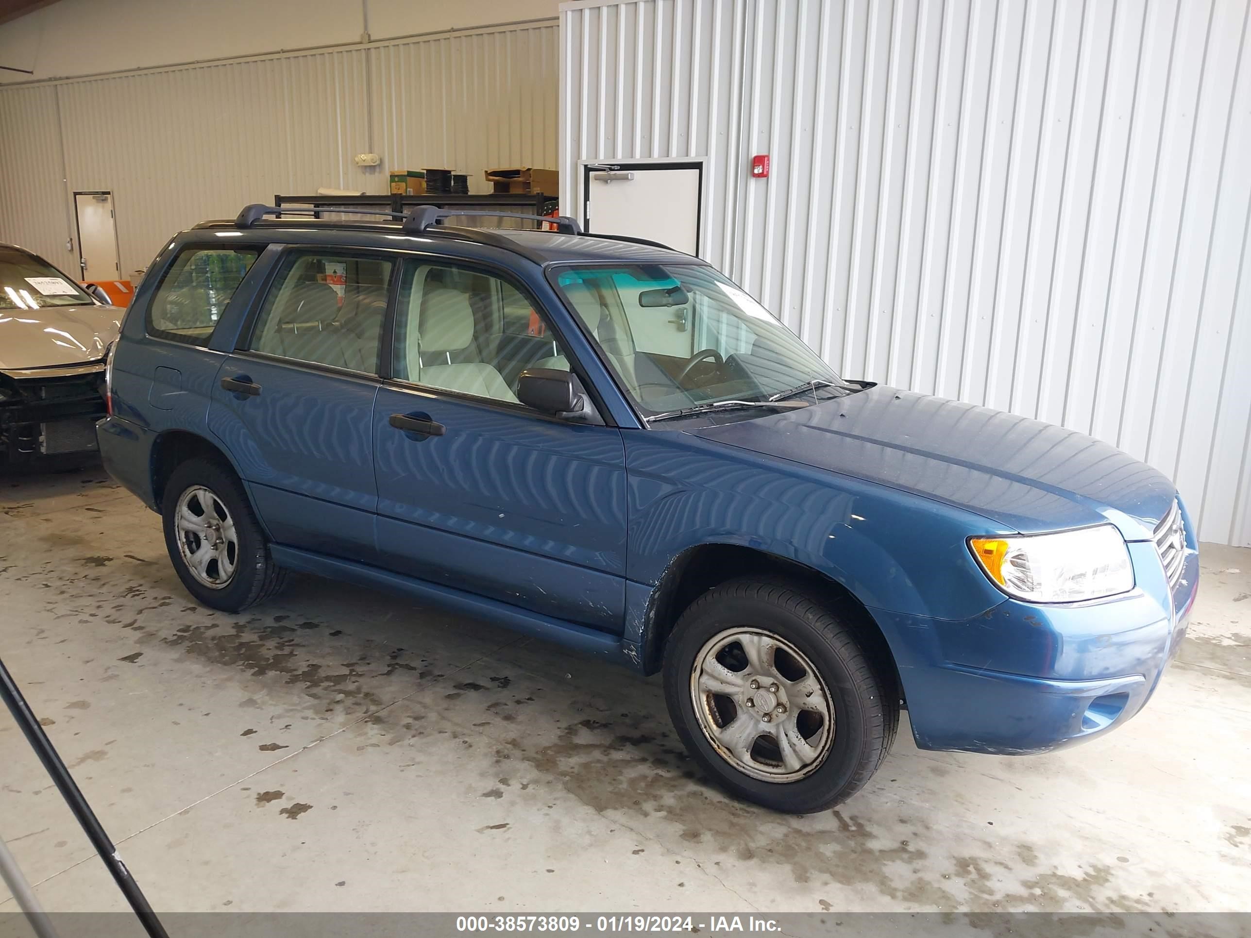 subaru forester 2007 jf1sg63617h704961
