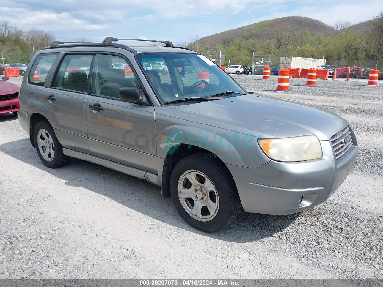 subaru forester 2007 jf1sg63617h727933