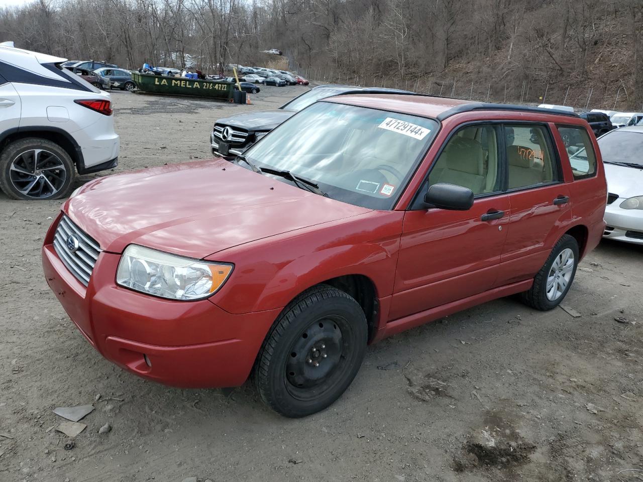 subaru forester 2008 jf1sg63618h732115