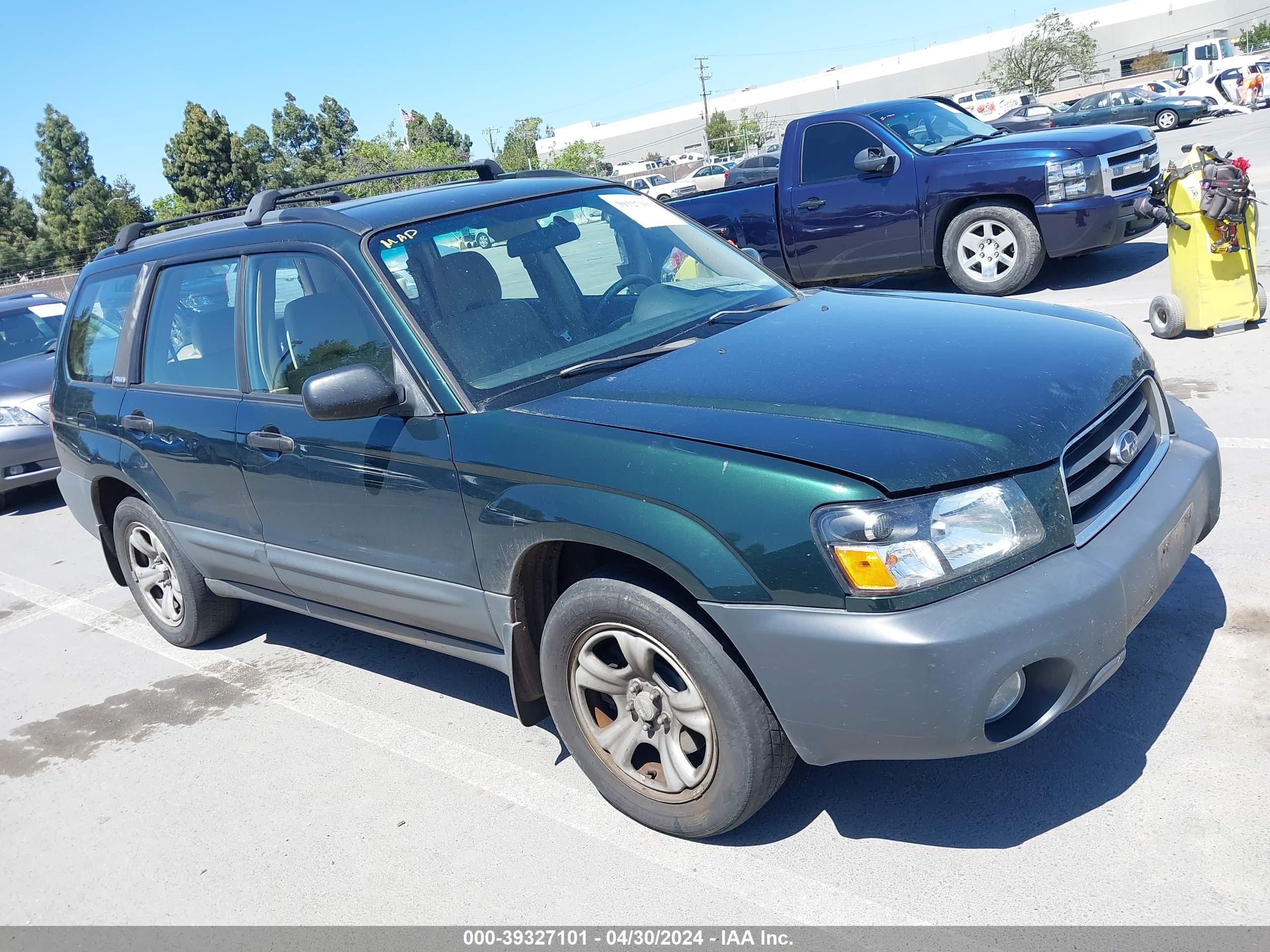 subaru forester 2003 jf1sg63623h720368