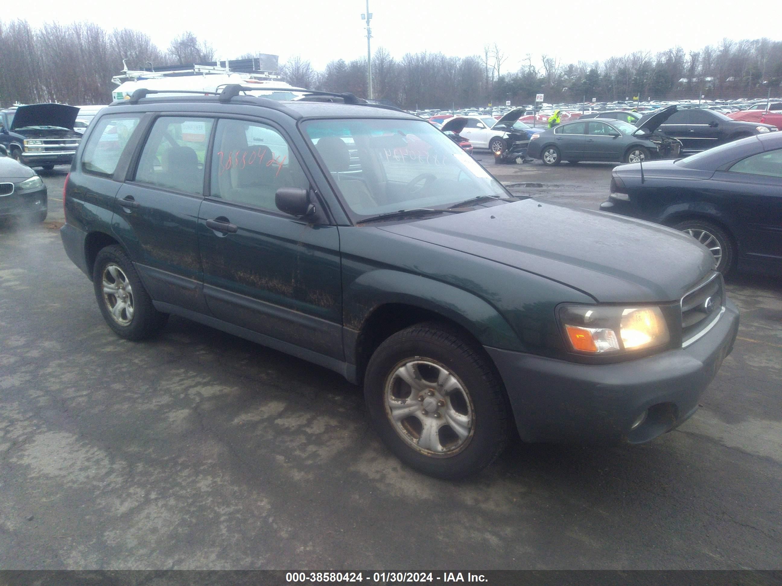 subaru forester 2005 jf1sg63625h741191