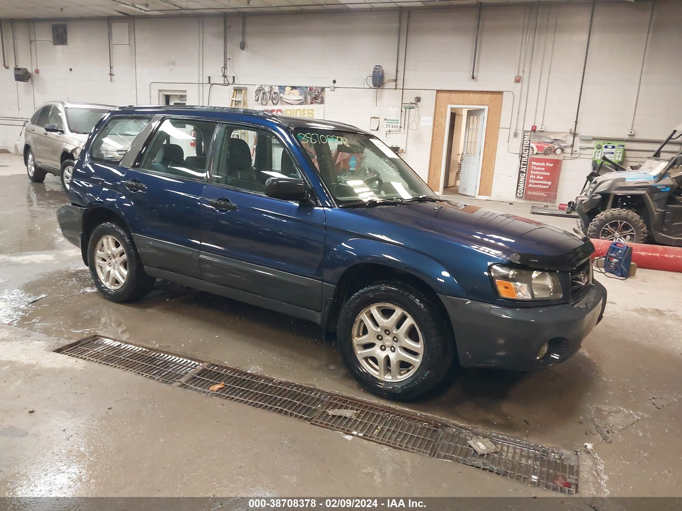 subaru forester 2005 jf1sg63625h744592