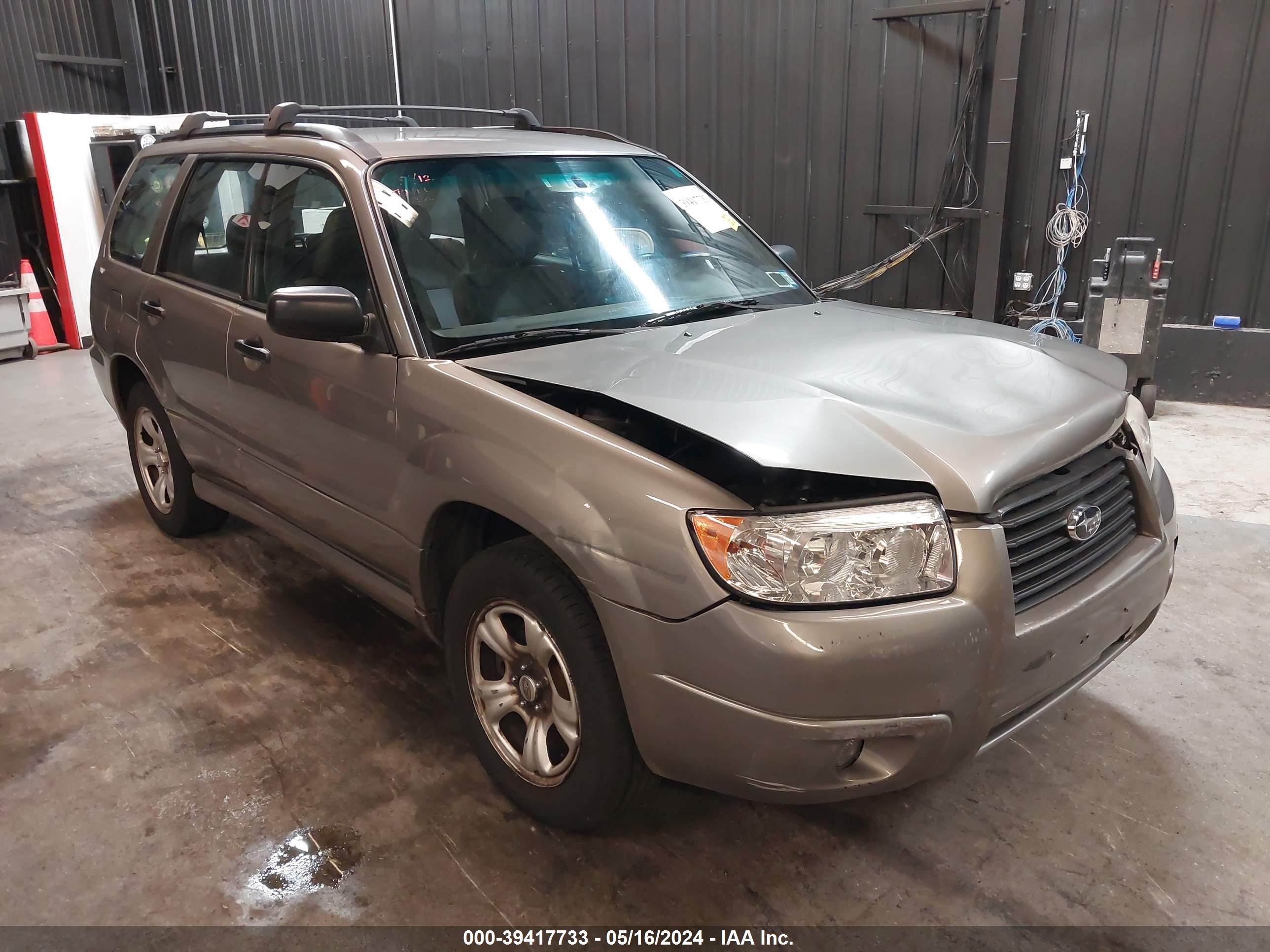 subaru forester 2006 jf1sg63626h704417
