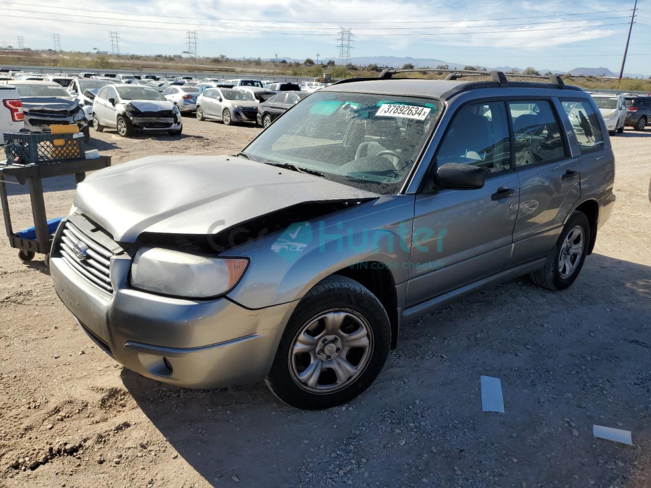 subaru forester 2007 jf1sg63627h726127