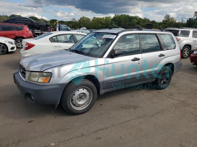 subaru forester 2 2003 jf1sg63633h701652