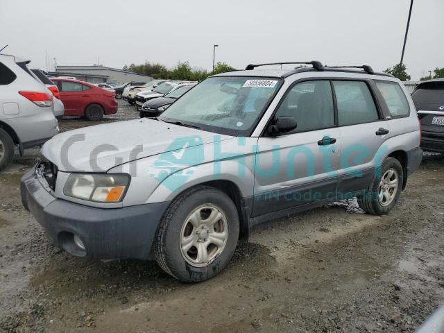 subaru forester 2003 jf1sg63633h704731