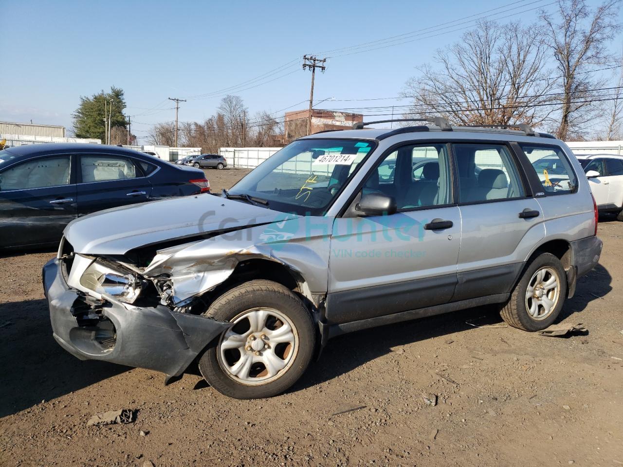 subaru forester 2003 jf1sg63633h731752