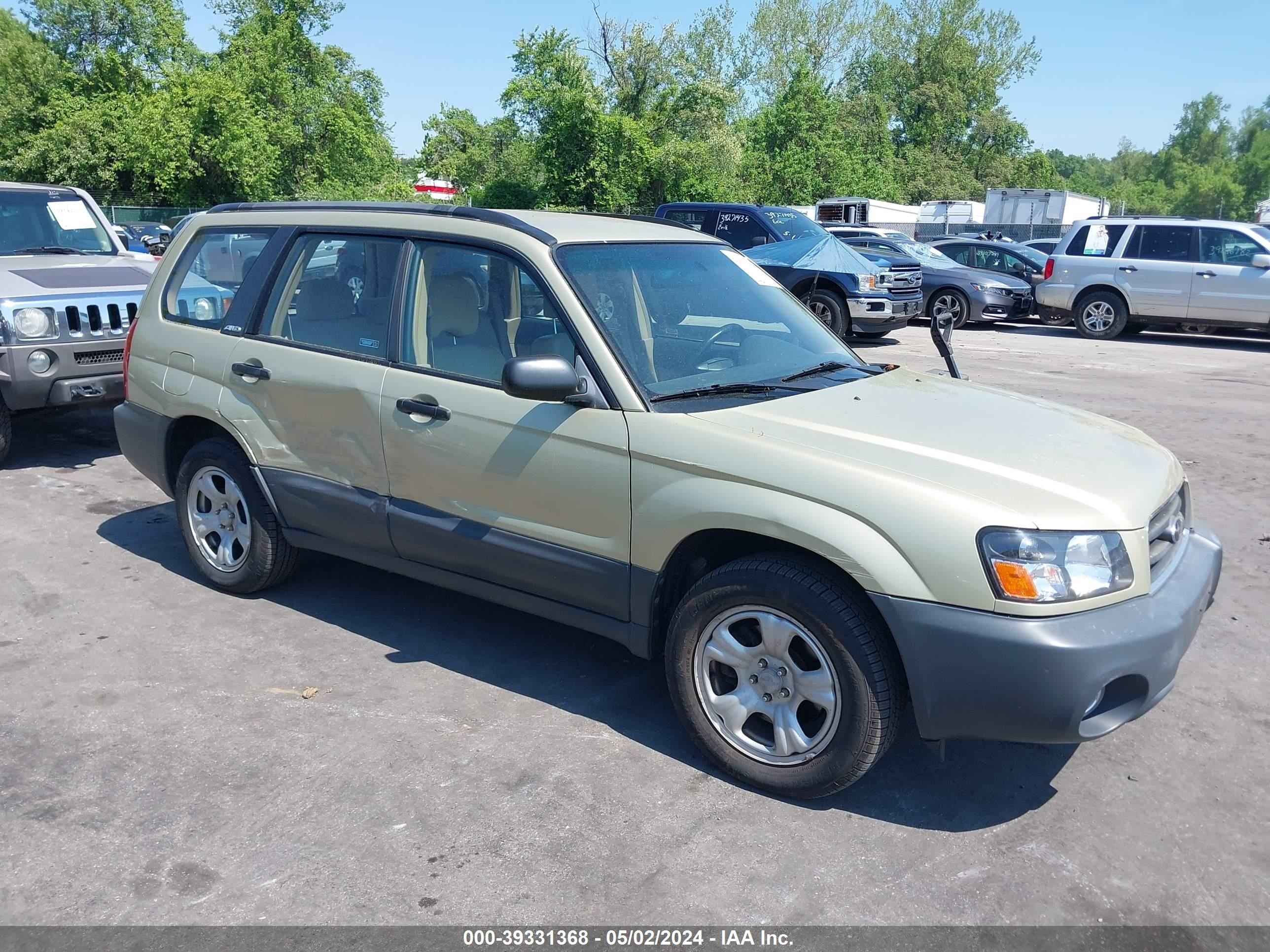 subaru forester 2003 jf1sg63633h742895