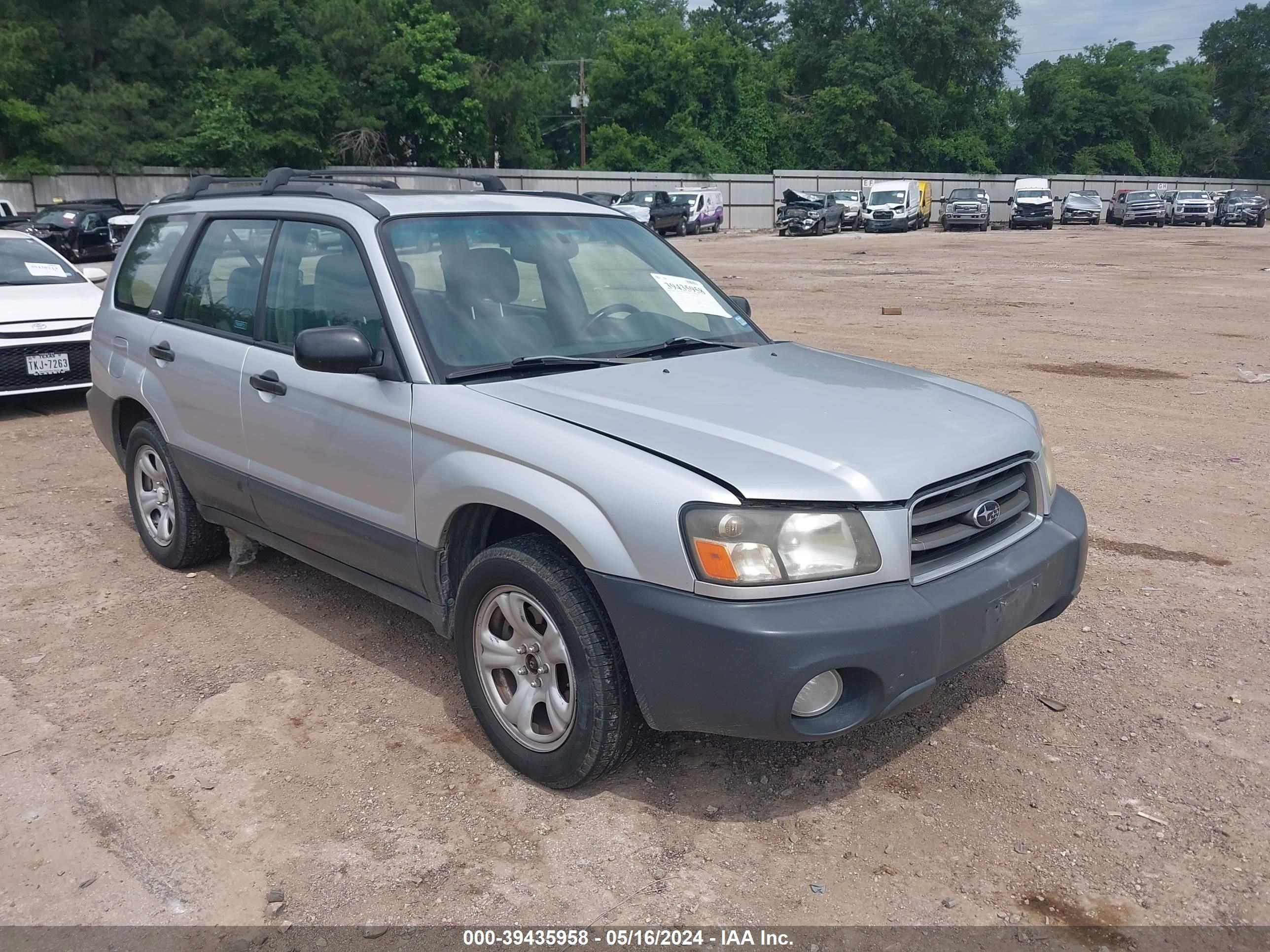 subaru forester 2003 jf1sg63633h743948