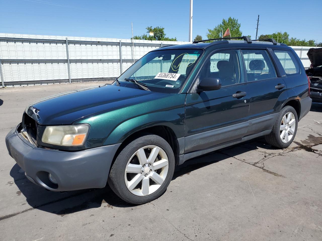 subaru forester 2003 jf1sg63633h763696