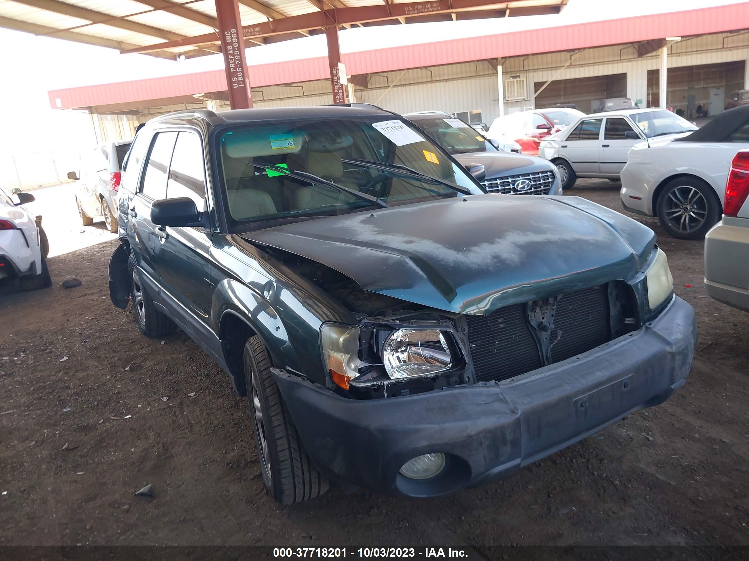 subaru forester 2004 jf1sg63634h745359