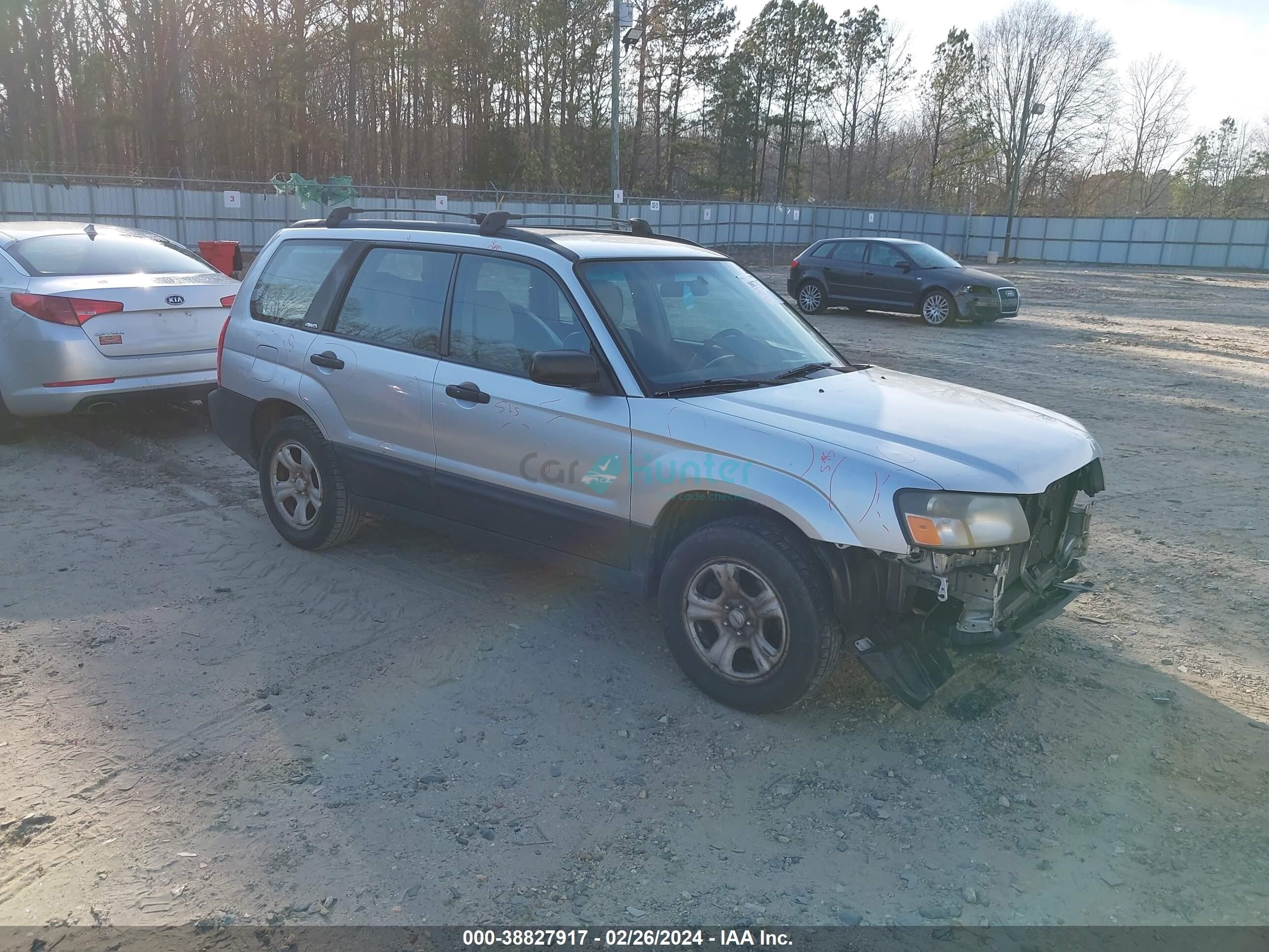 subaru forester 2004 jf1sg63634h749007