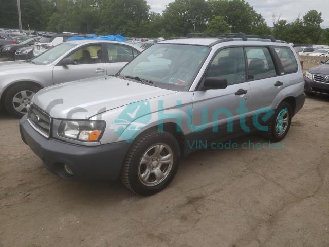 subaru forester 2004 jf1sg63634h761027