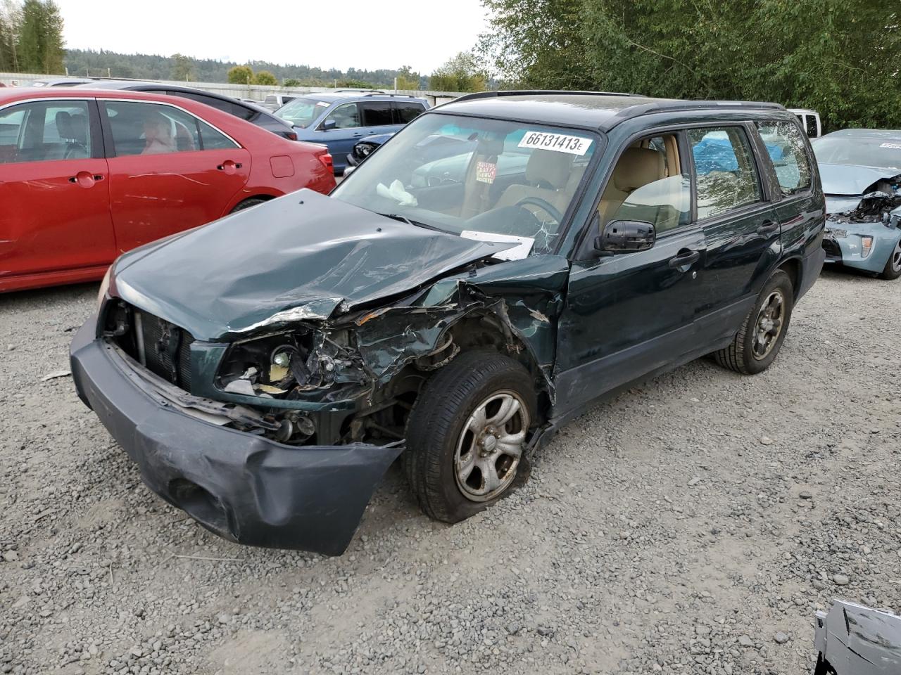 subaru forester 2005 jf1sg63635h738347