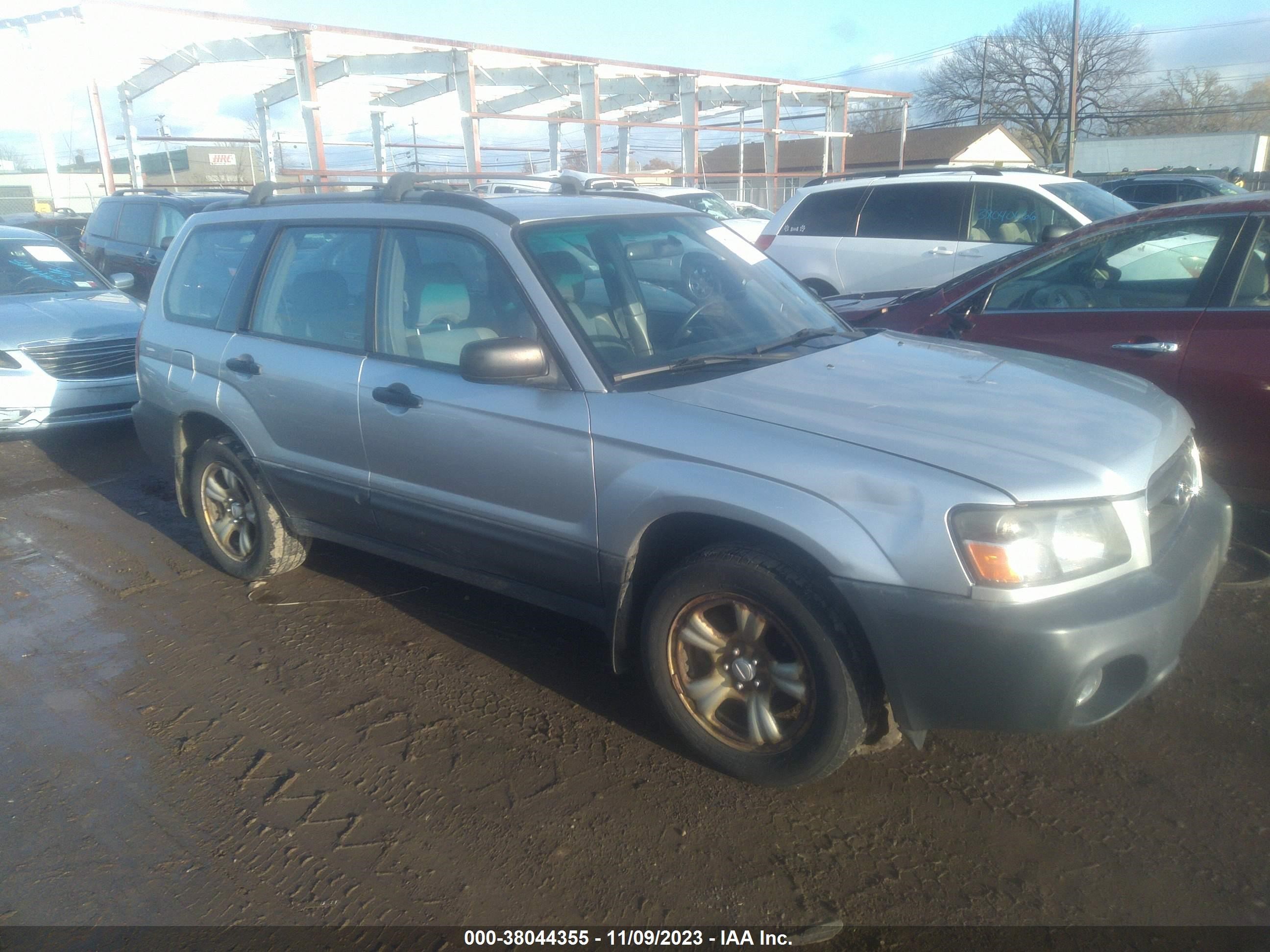 subaru forester 2005 jf1sg63635h744245