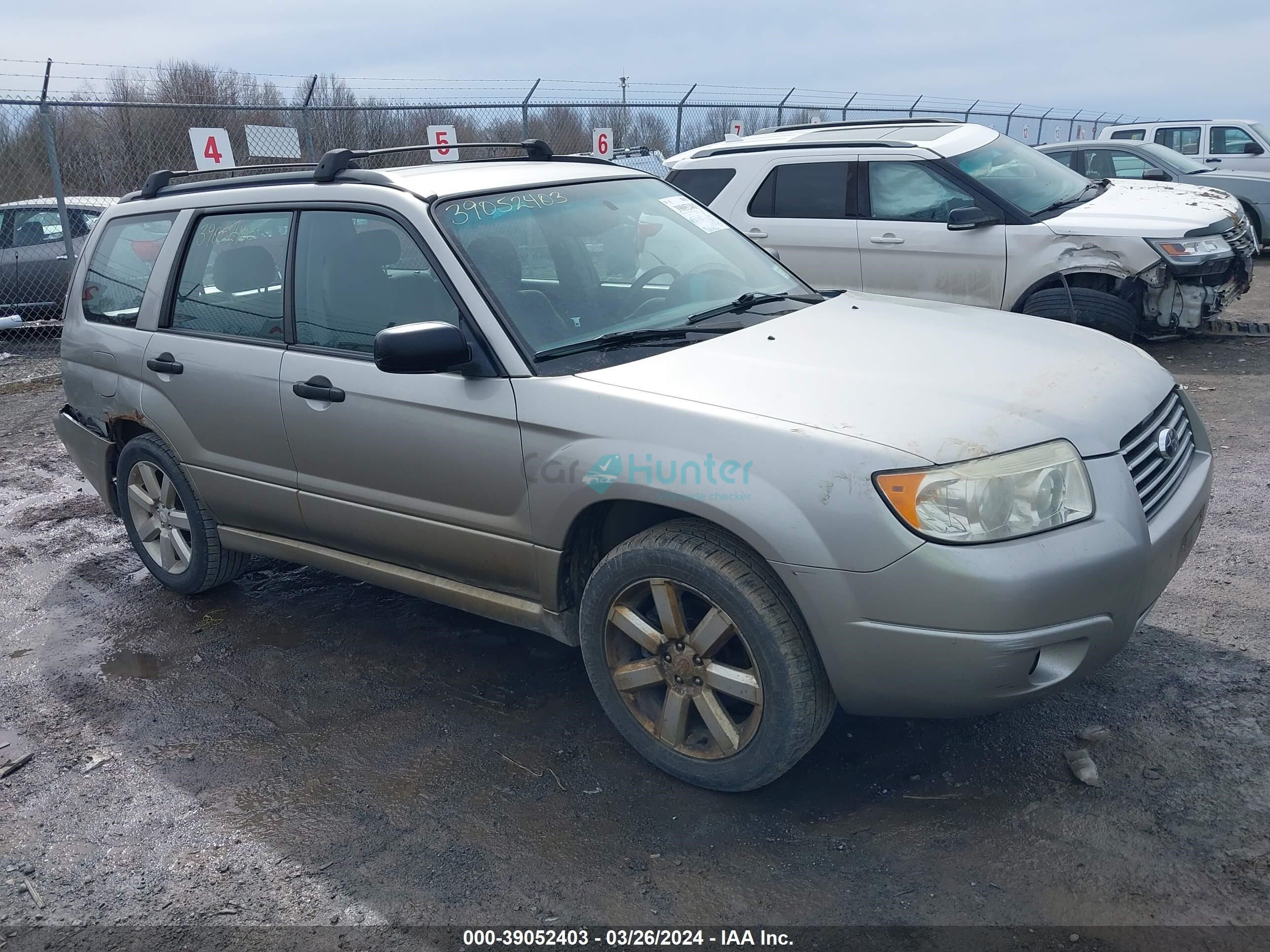 subaru forester 2006 jf1sg63636h722649