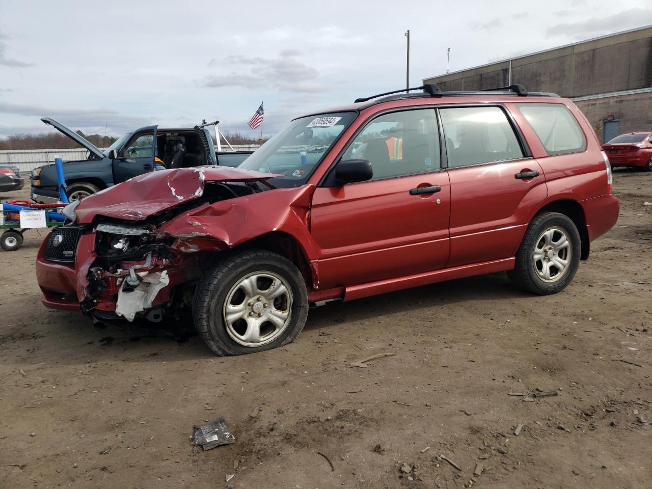 subaru forester 2007 jf1sg63637g737725