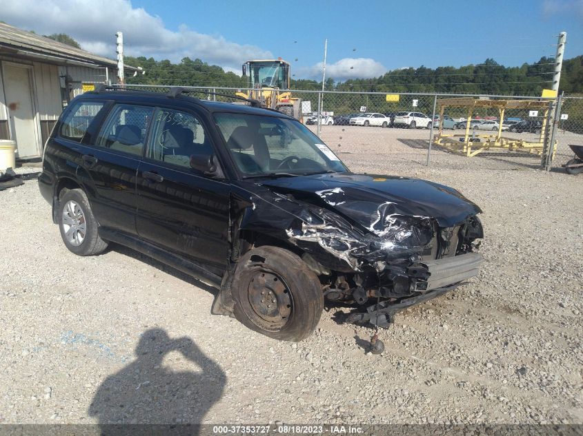 subaru forester 2008 jf1sg63638g716665