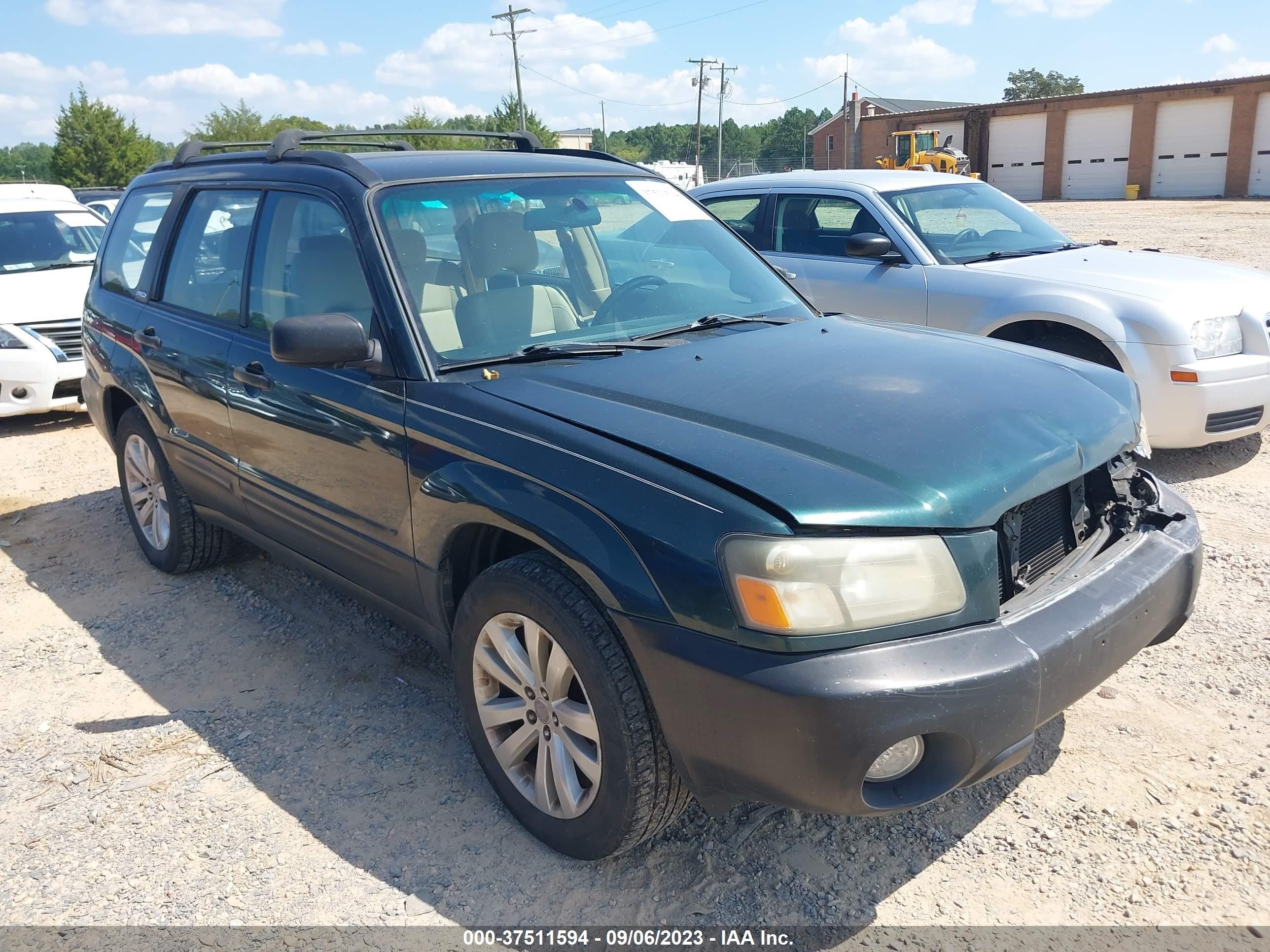 subaru forester 2004 jf1sg63644h733785