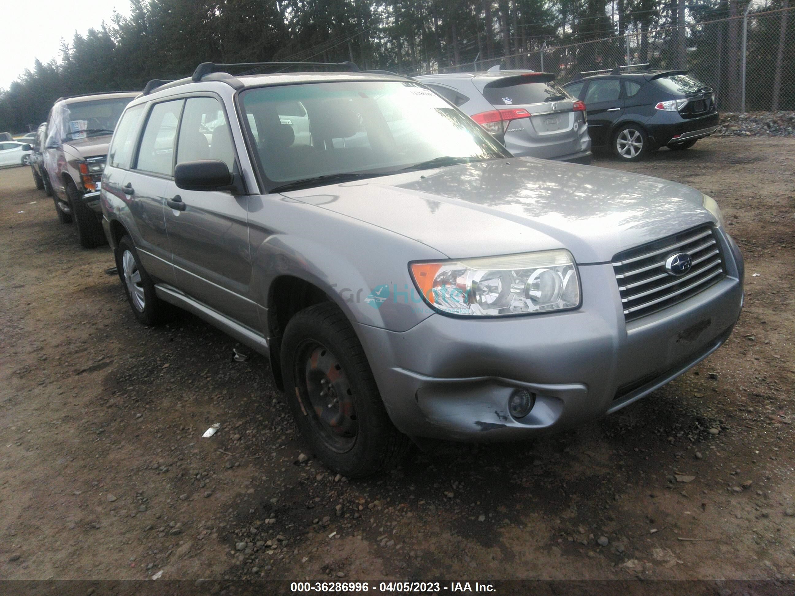 subaru forester 2008 jf1sg63648h708942