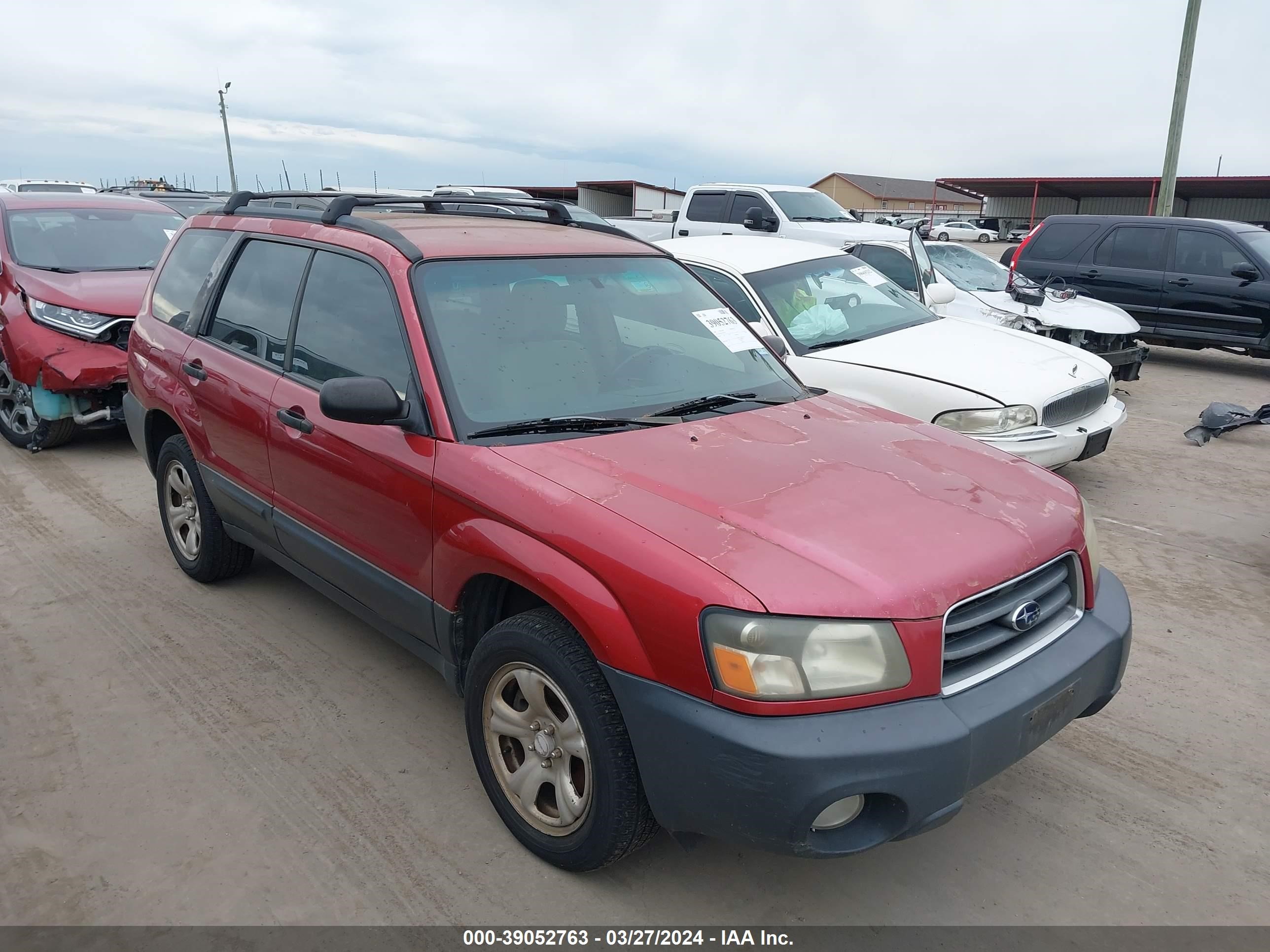 subaru forester 2003 jf1sg63653h719277