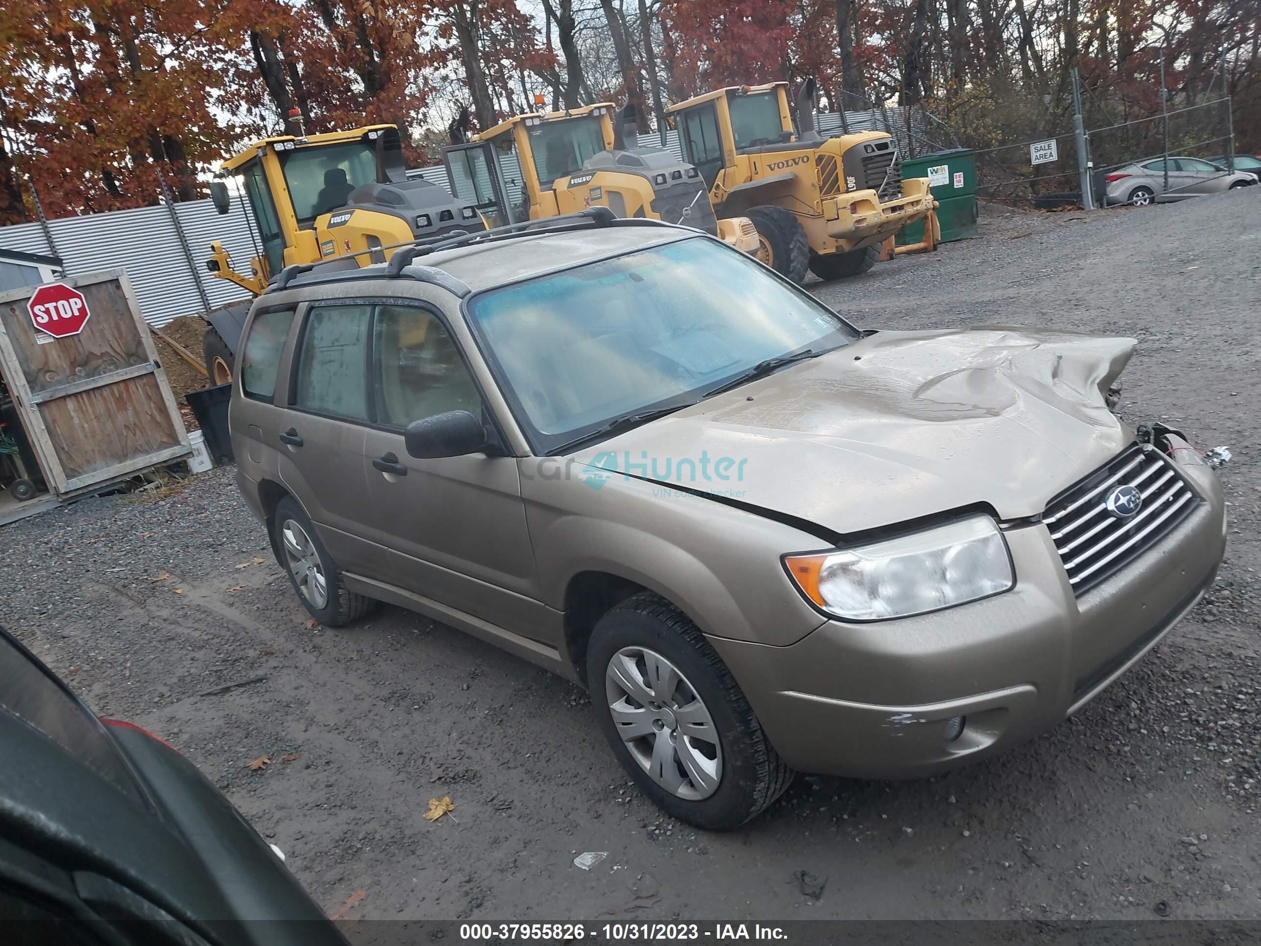subaru forester 2008 jf1sg63658h702633
