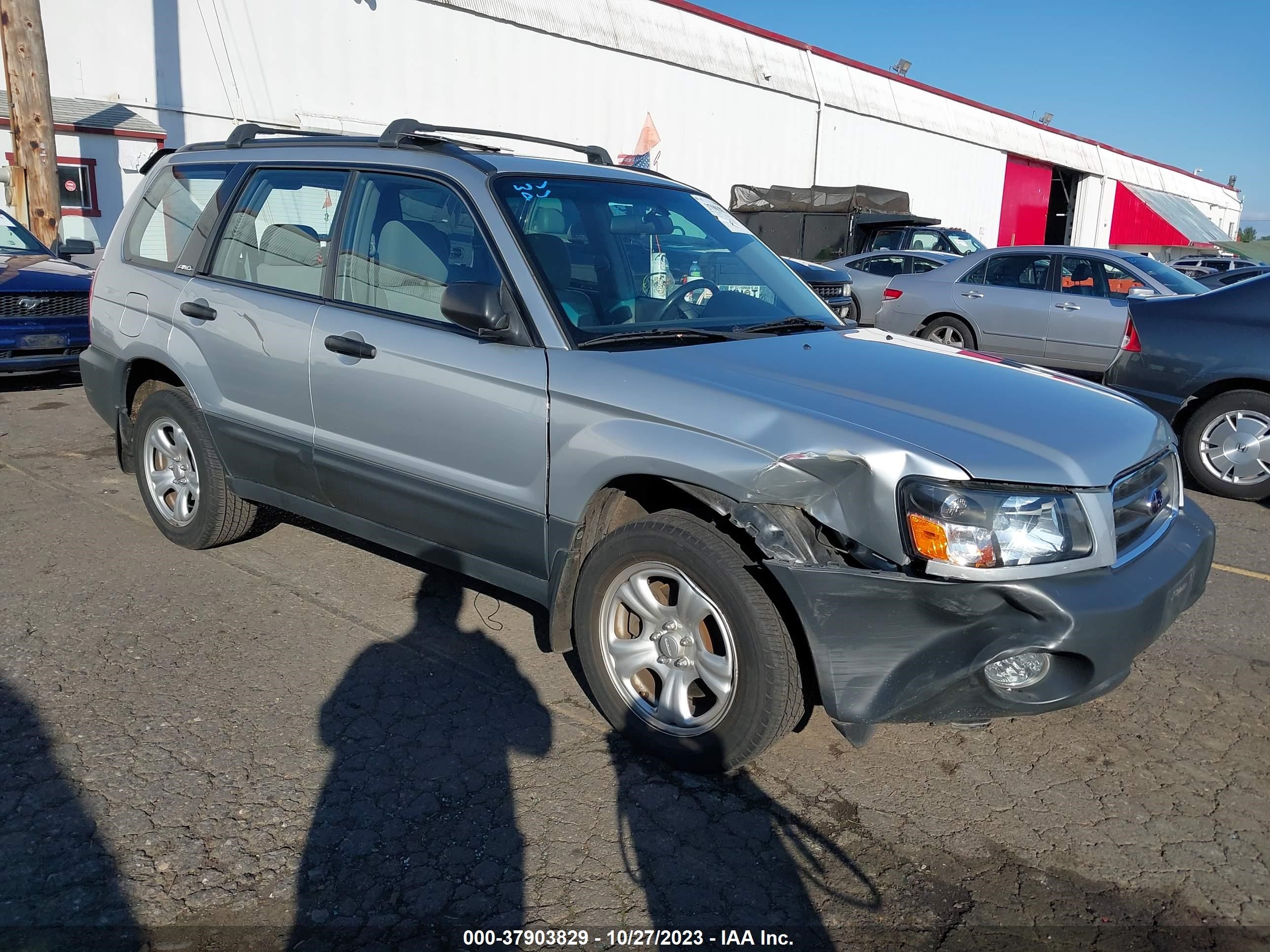 subaru forester 2003 jf1sg63663h748108