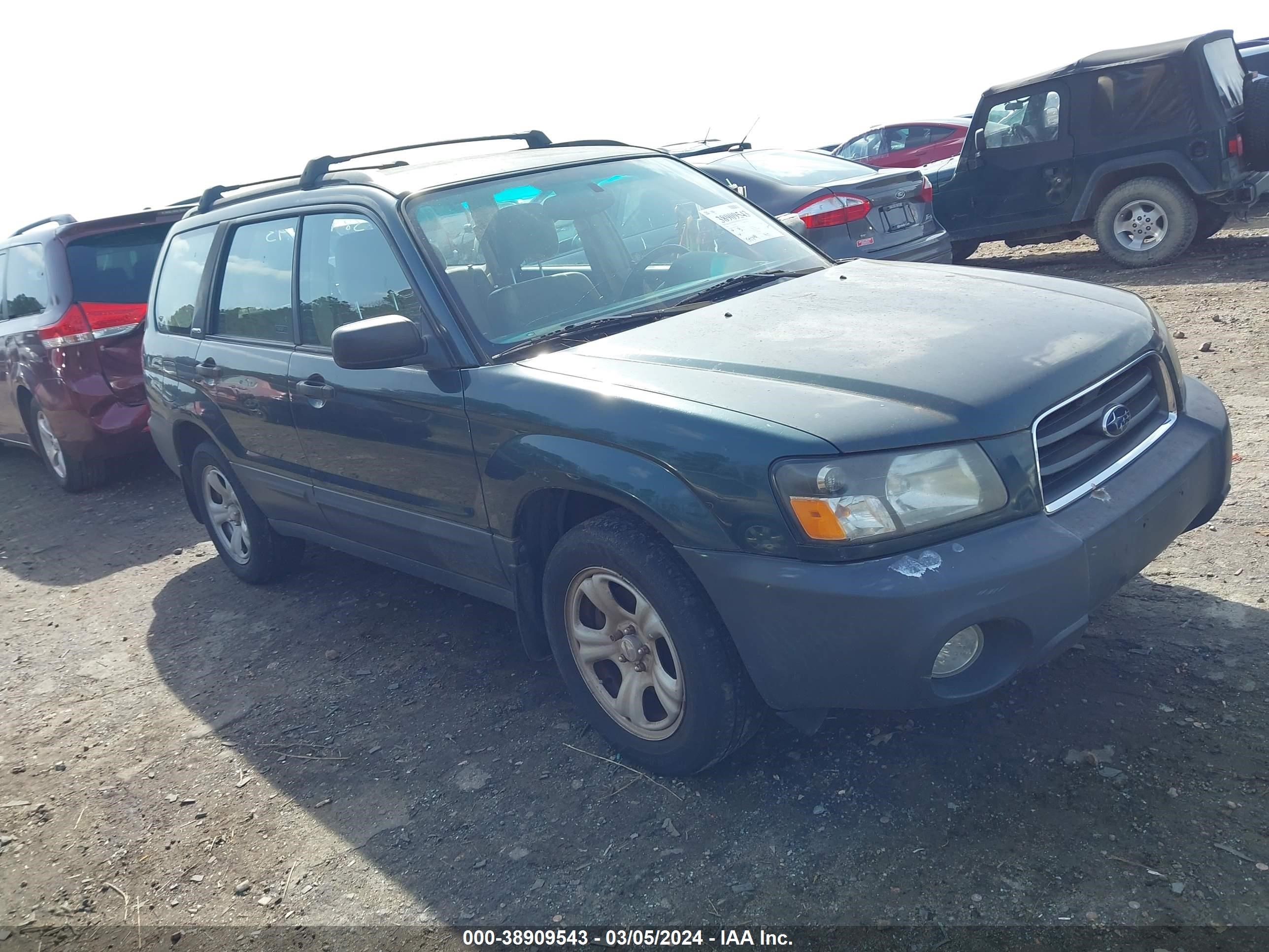 subaru forester 2004 jf1sg63664h741743