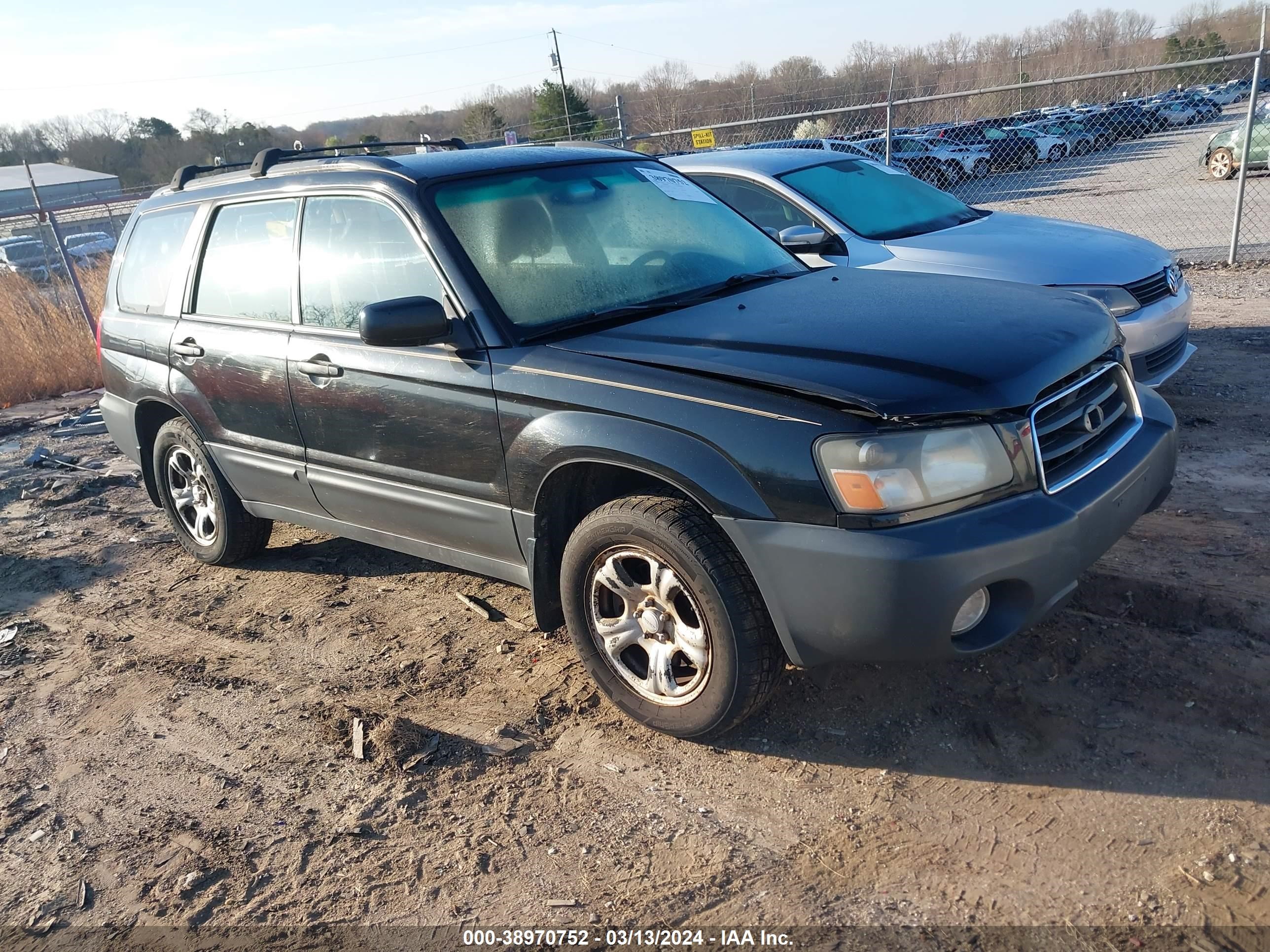 subaru forester 2005 jf1sg63665g704103