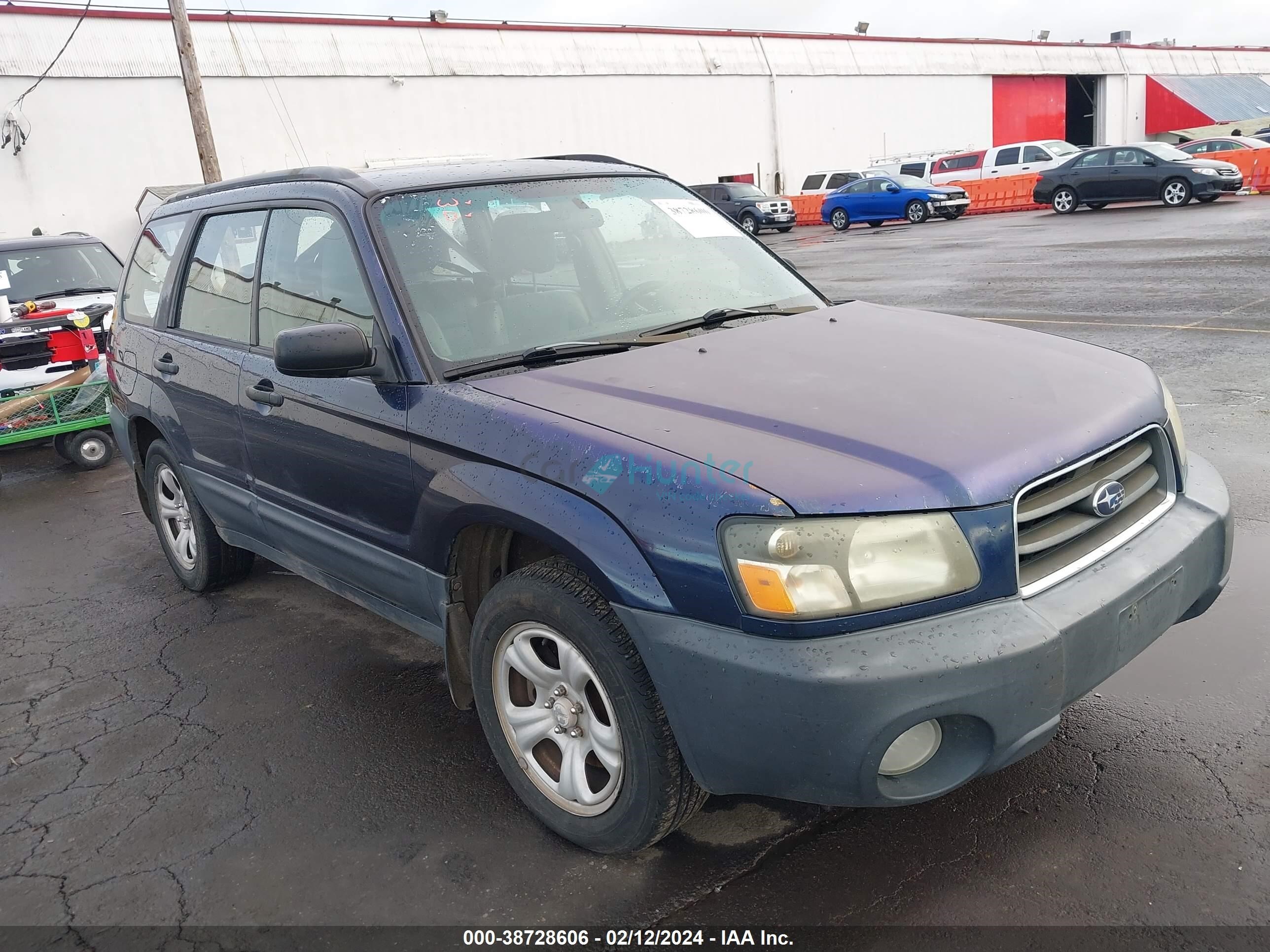 subaru forester 2005 jf1sg63665h749374