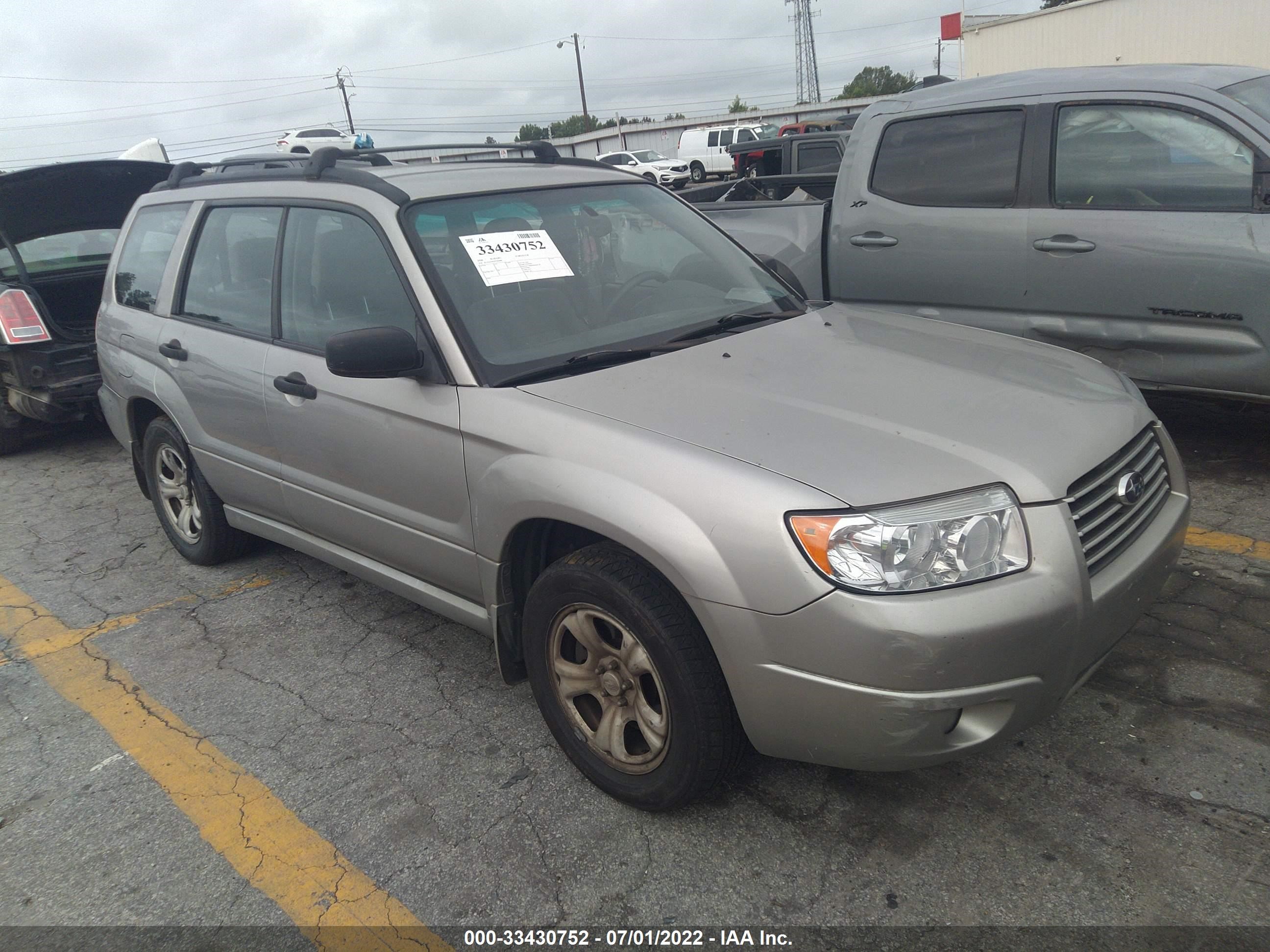 subaru forester 2006 jf1sg63666h706980
