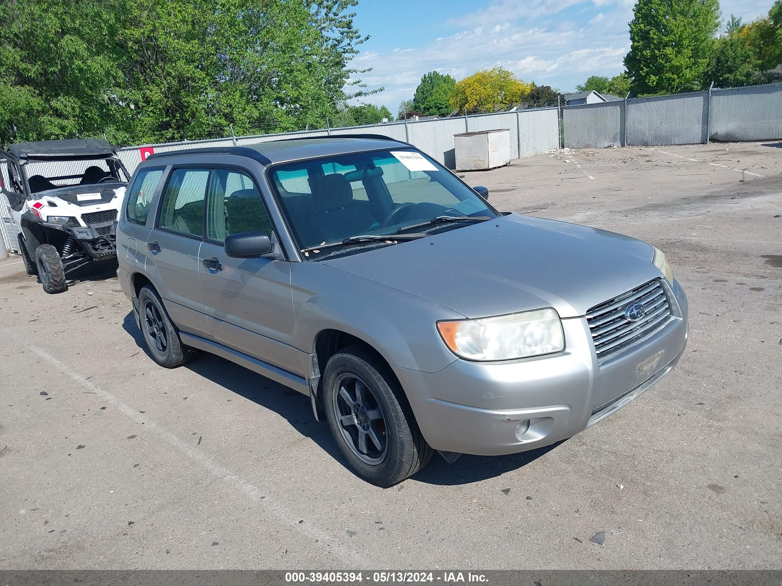 subaru forester 2007 jf1sg63667h712585