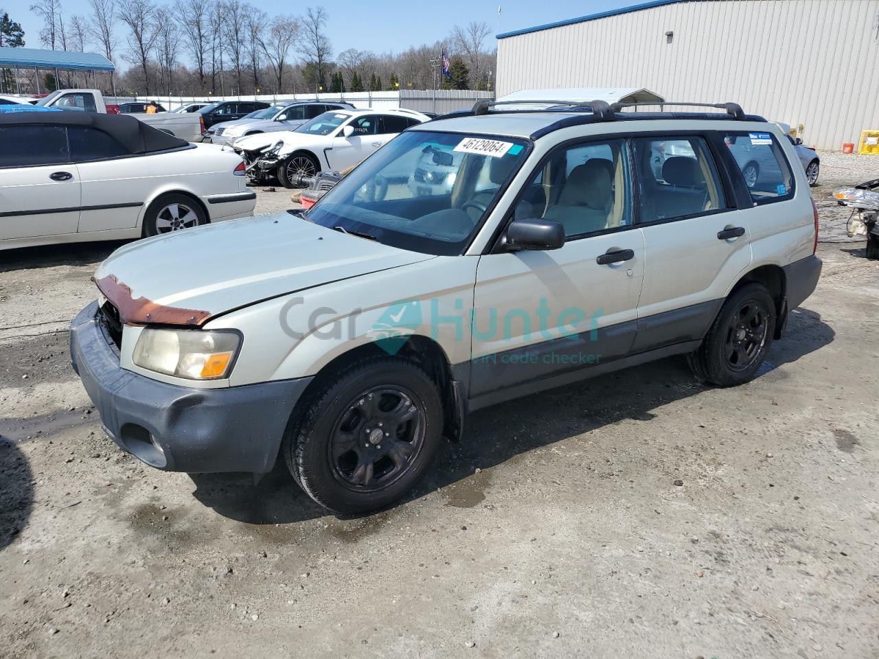 subaru forester 2005 jf1sg63675h728596