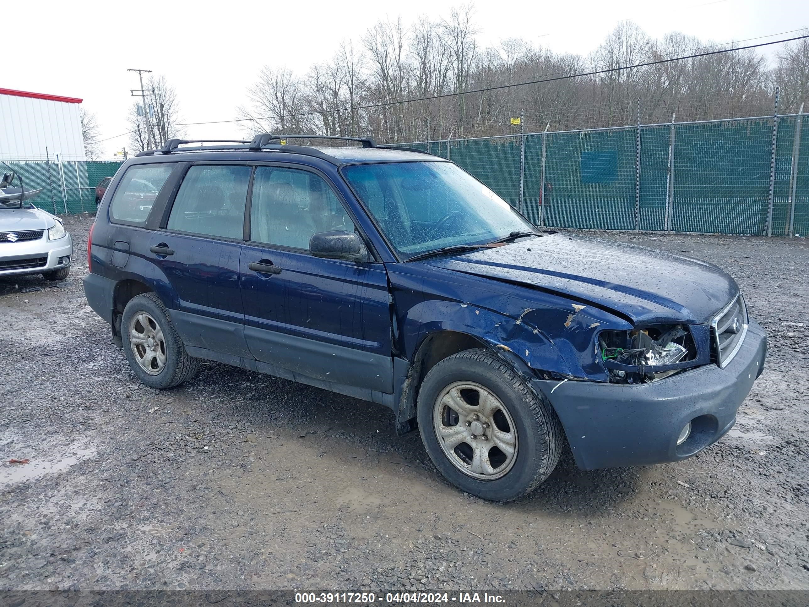 subaru forester 2005 jf1sg63675h738884