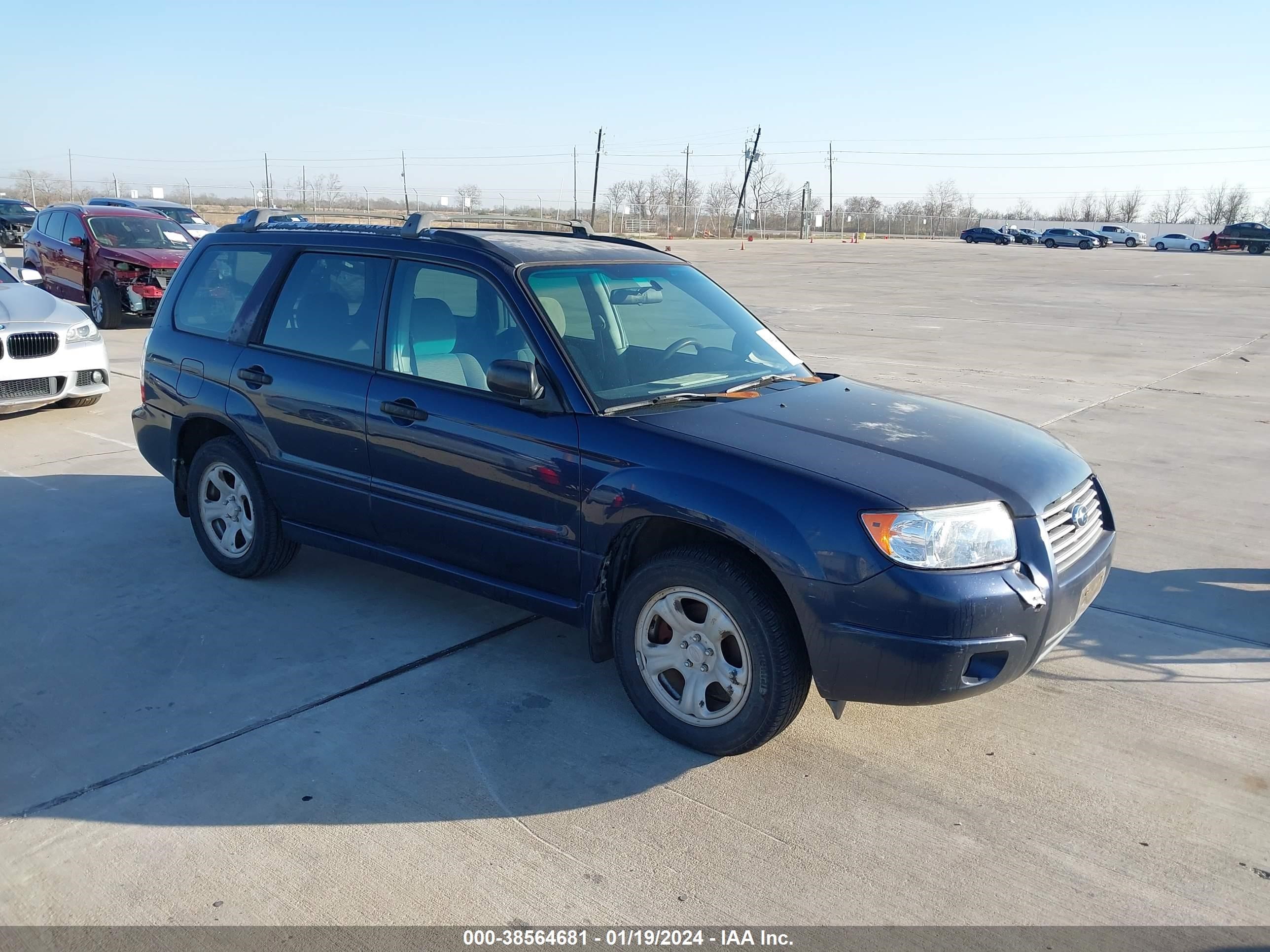 subaru forester 2006 jf1sg63676g701115