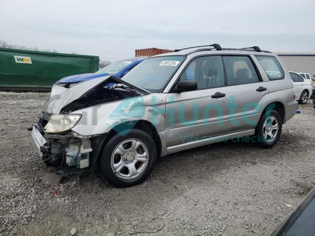 subaru forester 2006 jf1sg63676h755461