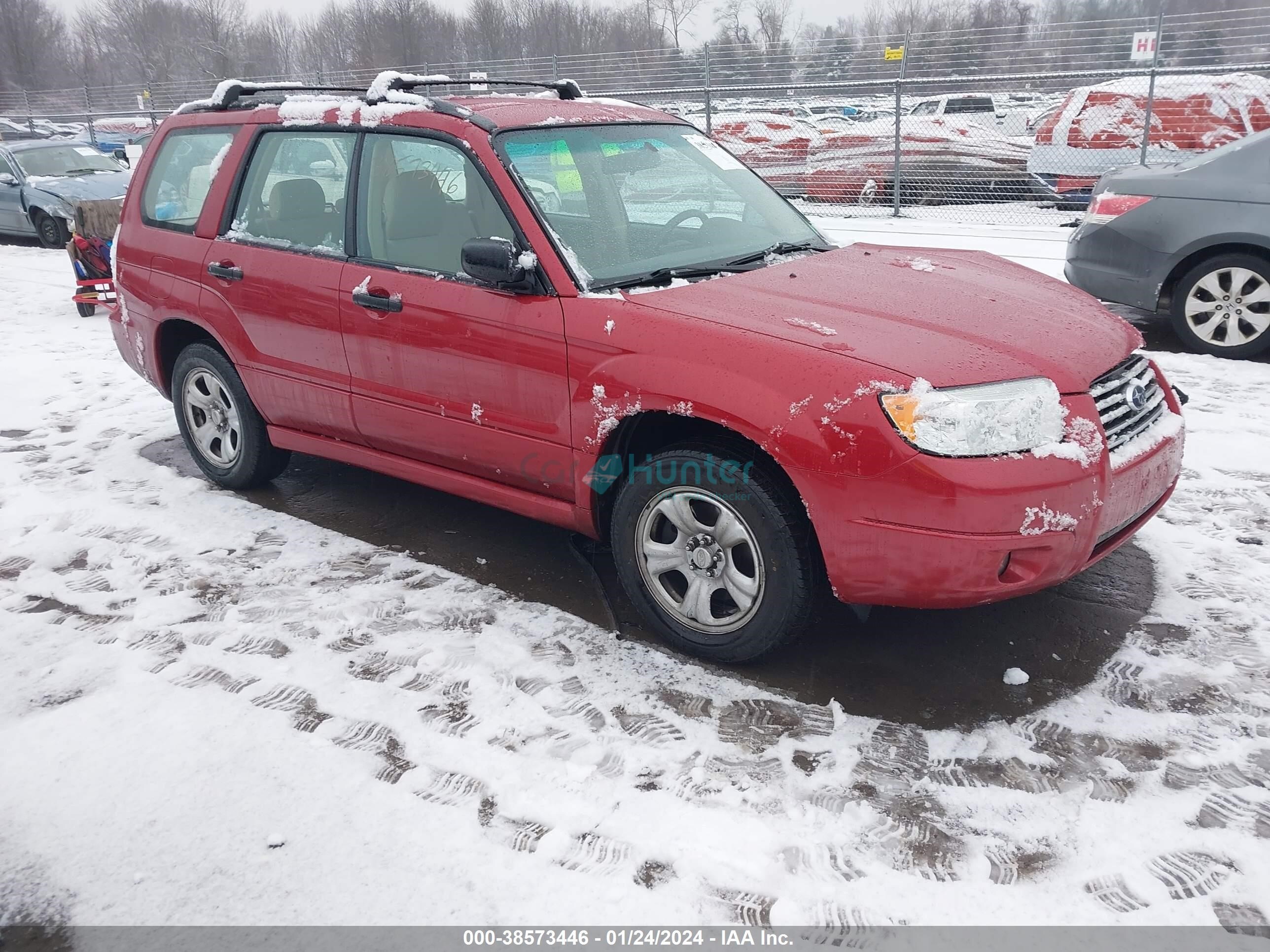 subaru forester 2007 jf1sg63677h719383