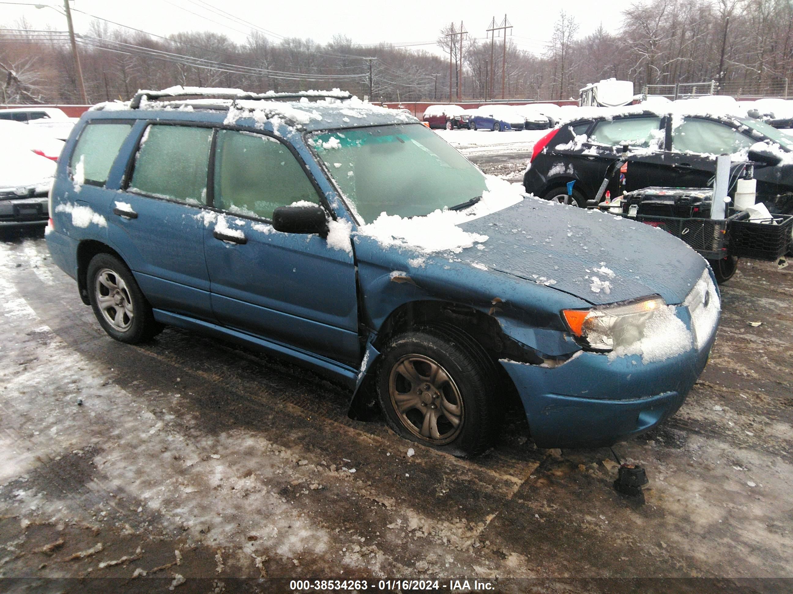 subaru forester 2007 jf1sg63677h726012