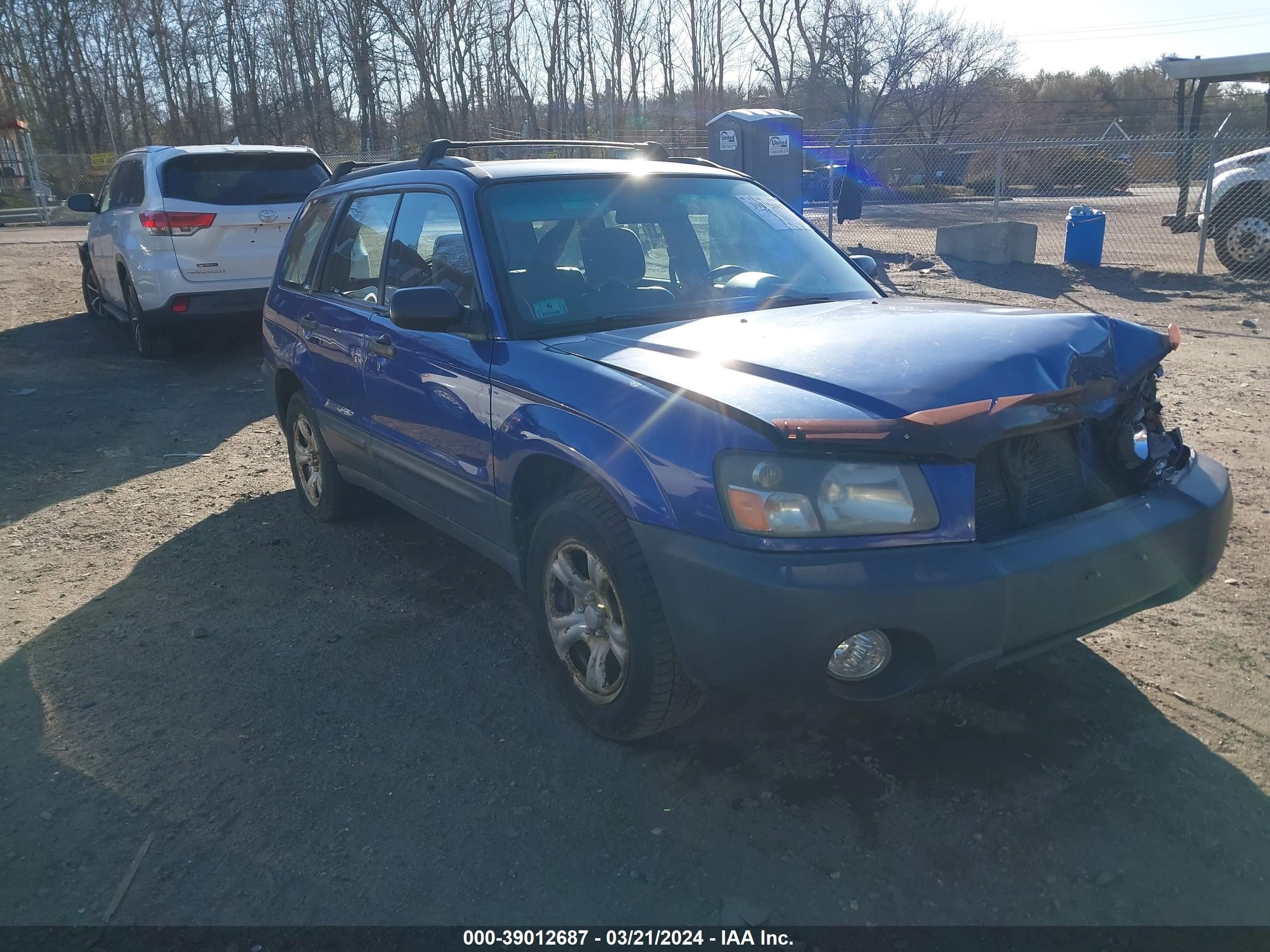 subaru forester 2003 jf1sg63683g740131