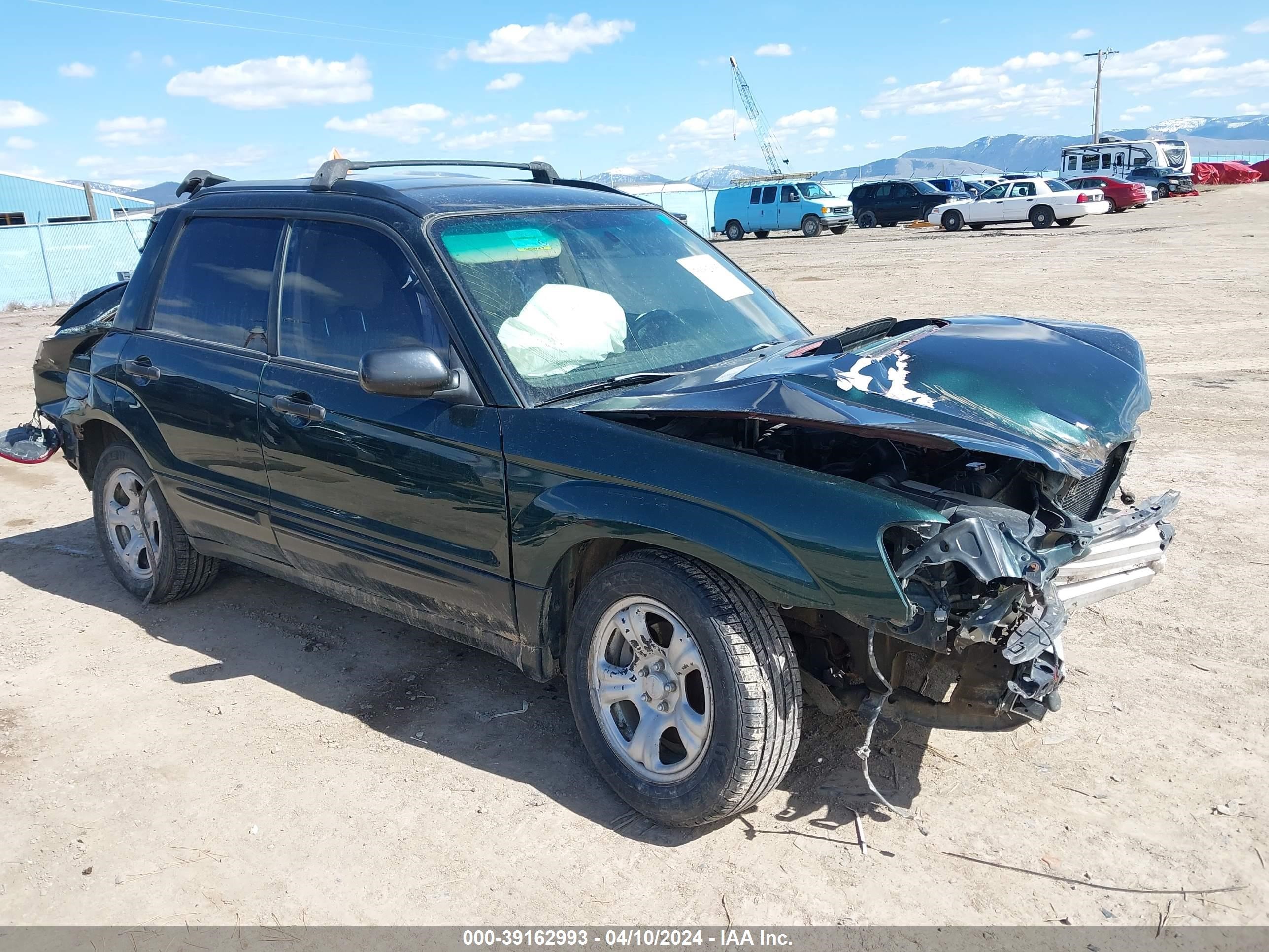 subaru forester 2003 jf1sg63683h706636