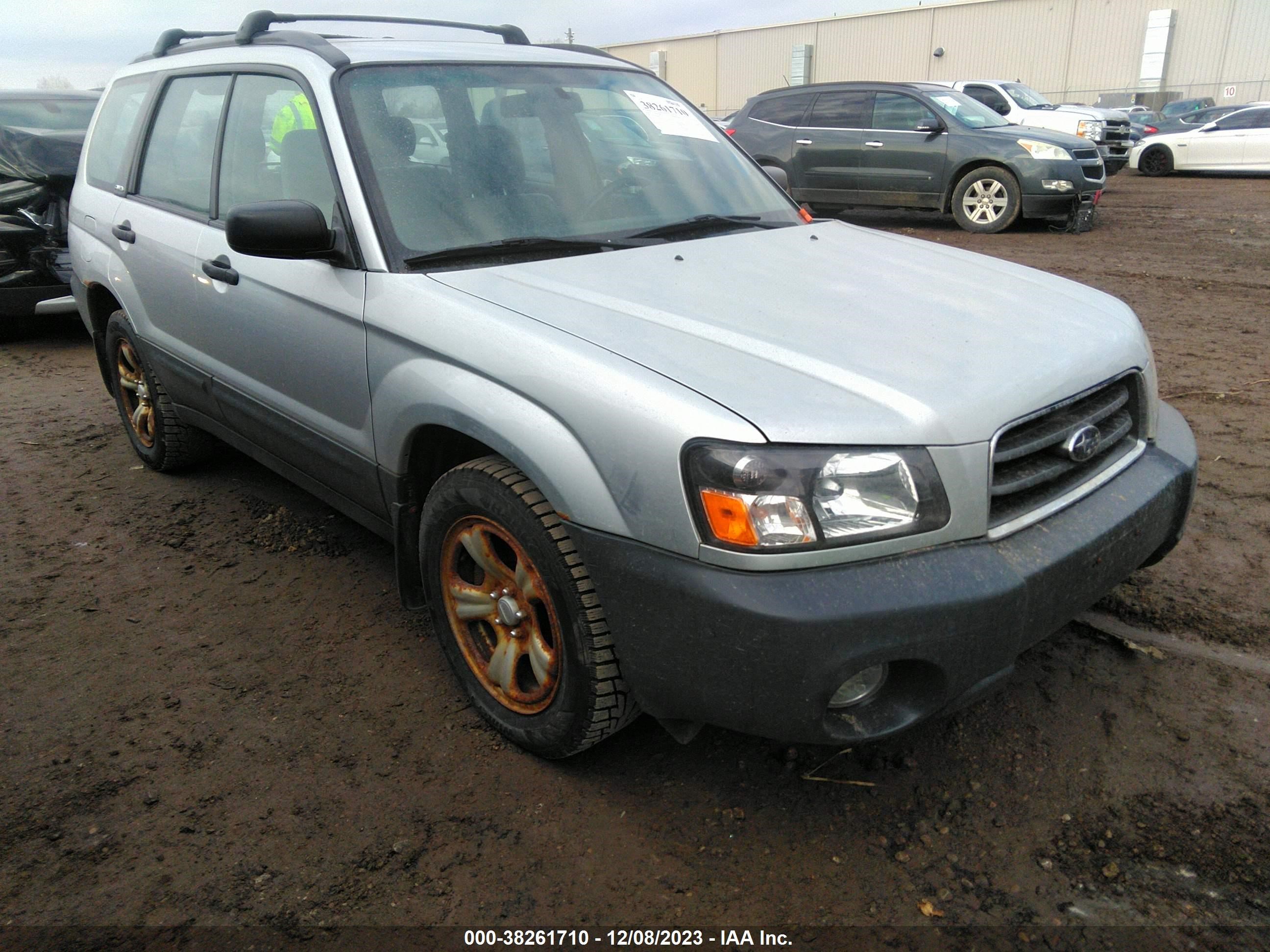 subaru forester 2004 jf1sg63684h707111