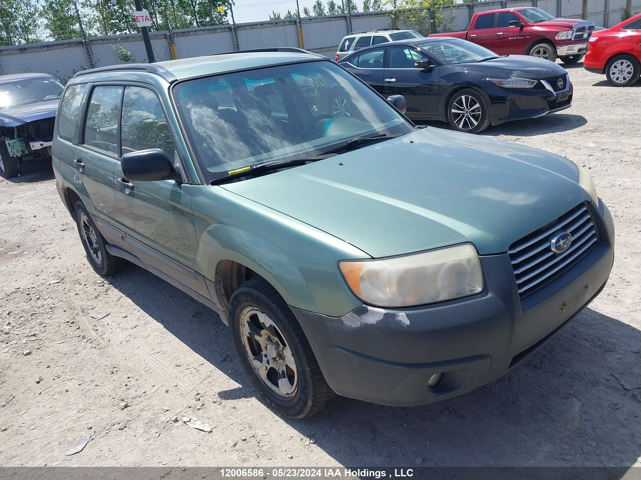subaru forester 2006 jf1sg63686h723344